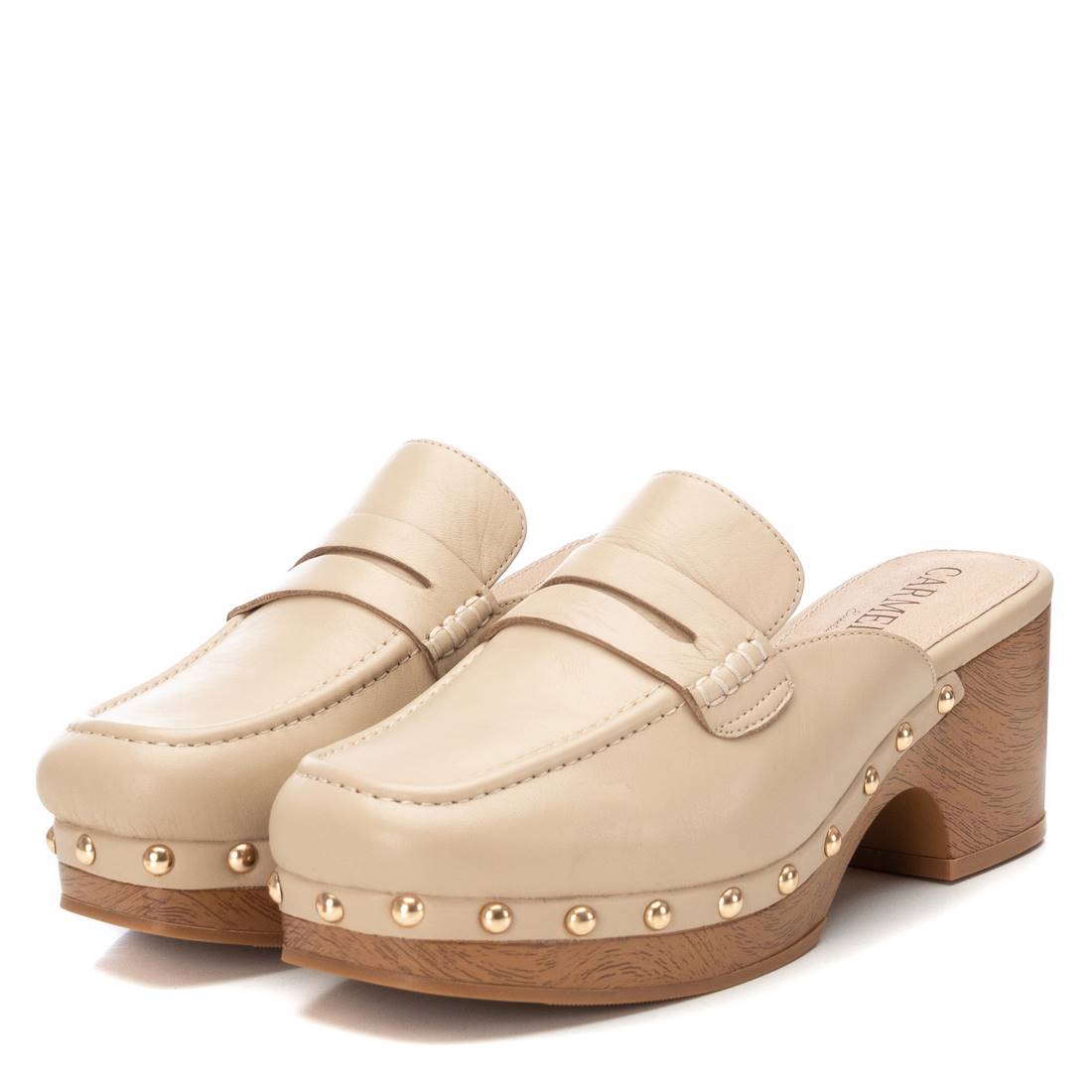 Carmela 16147704 sabots femme marron talon 7 cm