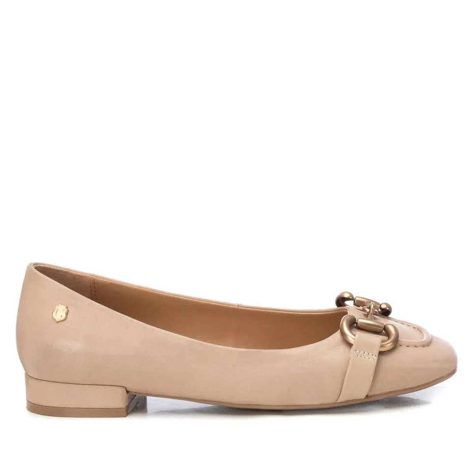 Carmela 16144902 ballerines cuir marron talon plat