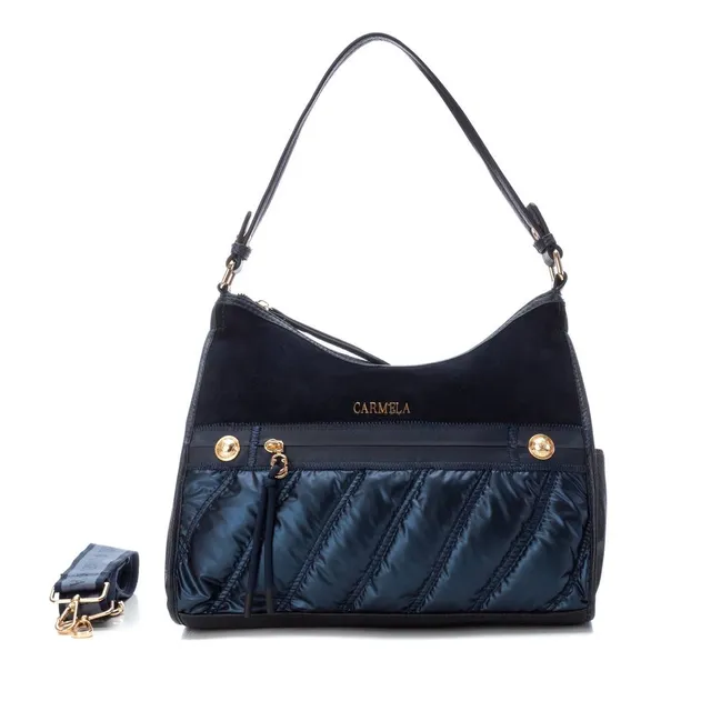 Carmela 18611101 sac bandoulière bleu textile