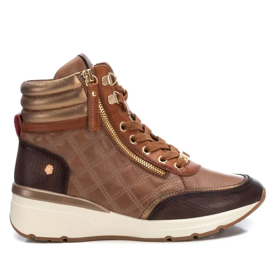 Carmela 16182105 bottines cuir marron lacets