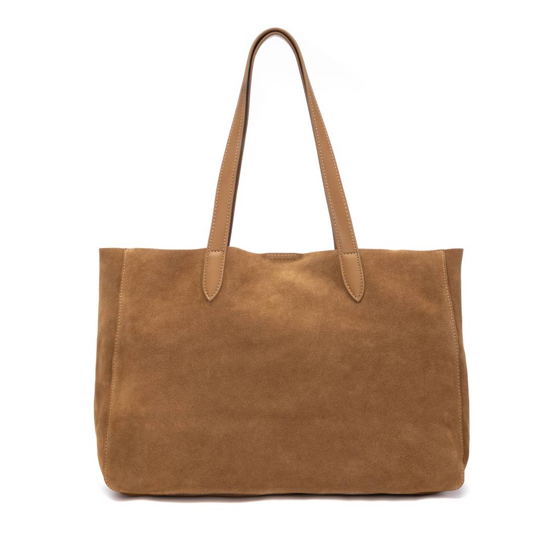 Carmela 18621201 sac épaule camel suède 43 cm