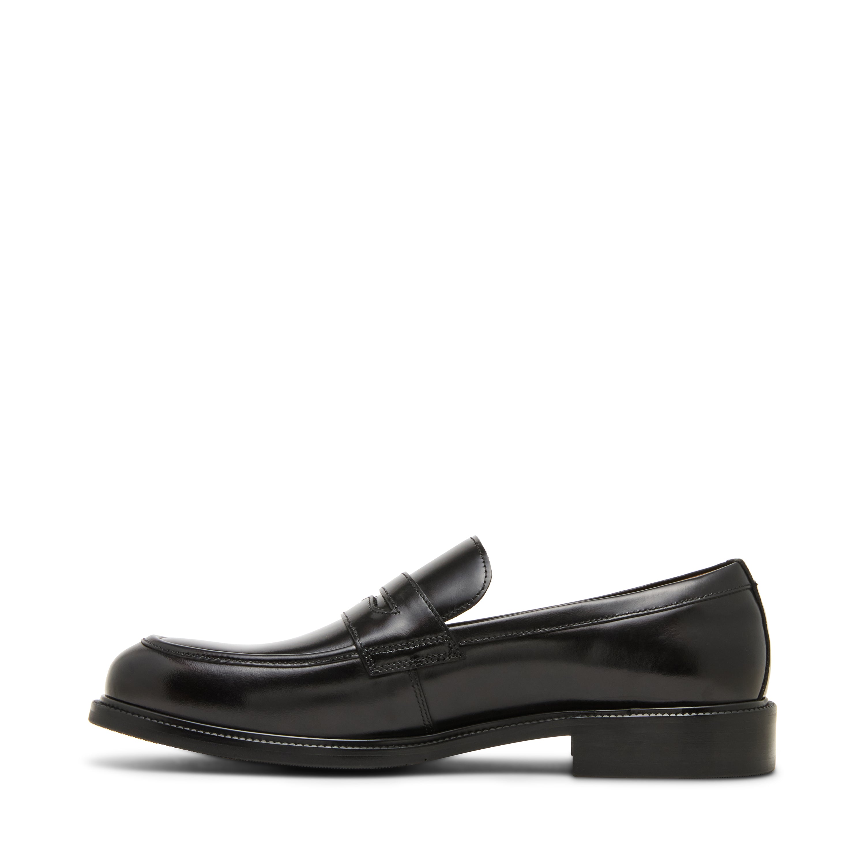 Steve Madden Auburn mocassins homme cuir noir