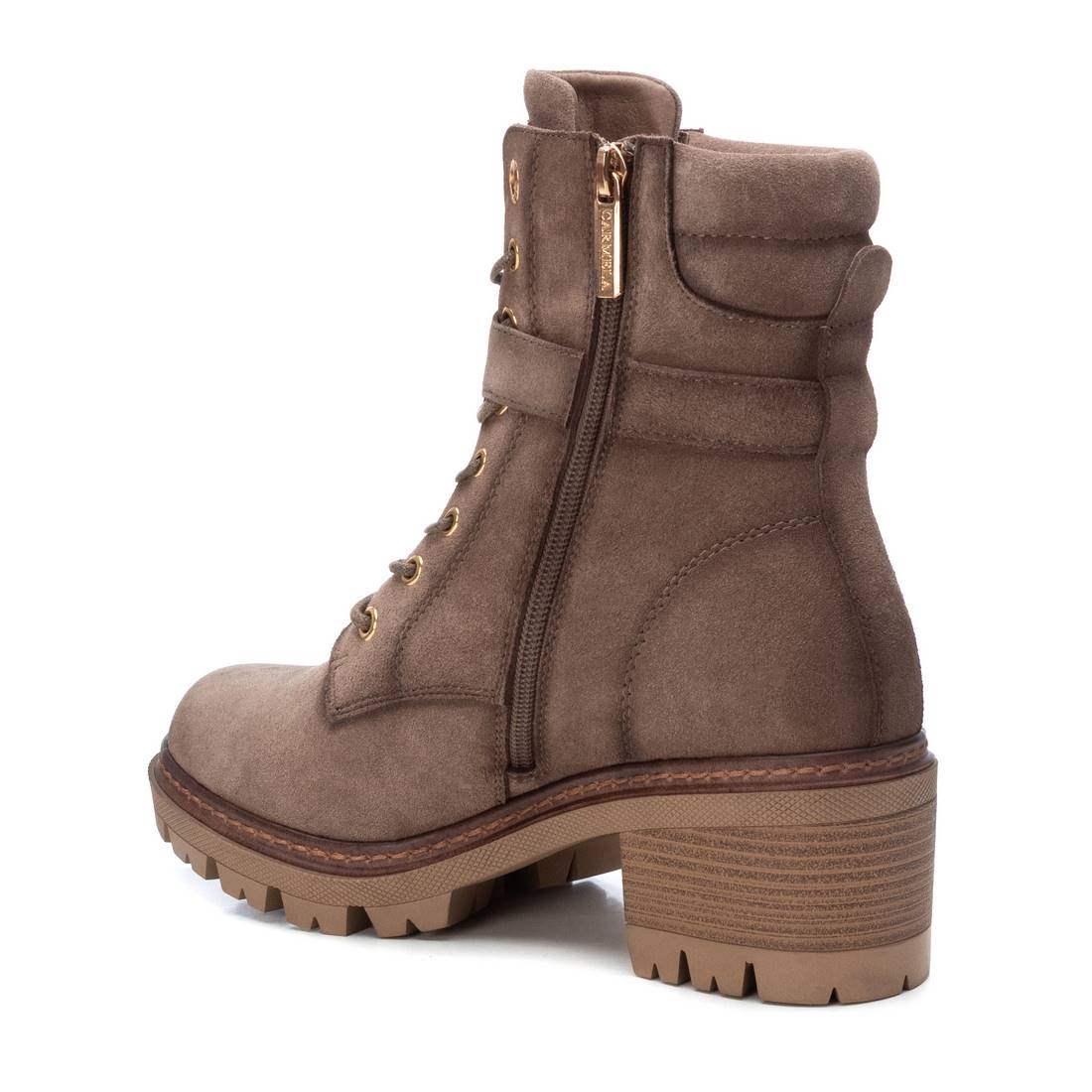 Carmela 16104902 bottines daim marron talon 6 cm