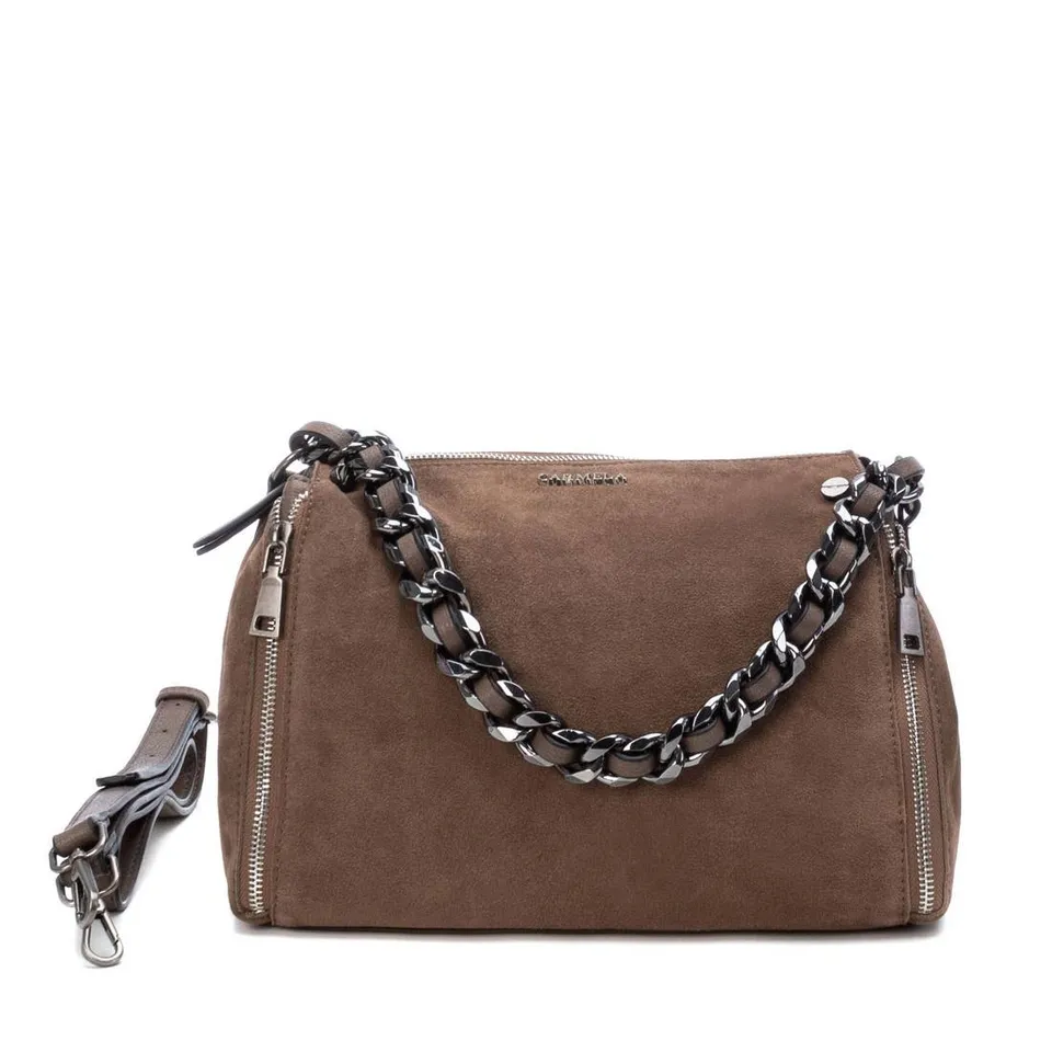 Carmela 18602104 sac épaule marron chaîne unique