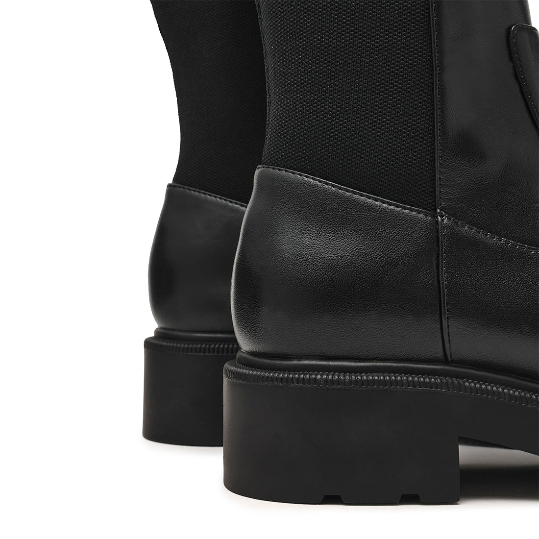 Steve Madden Axel botte noire talon 4 cm