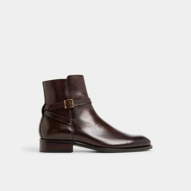 ALDO Visco bottines cuir marron talon