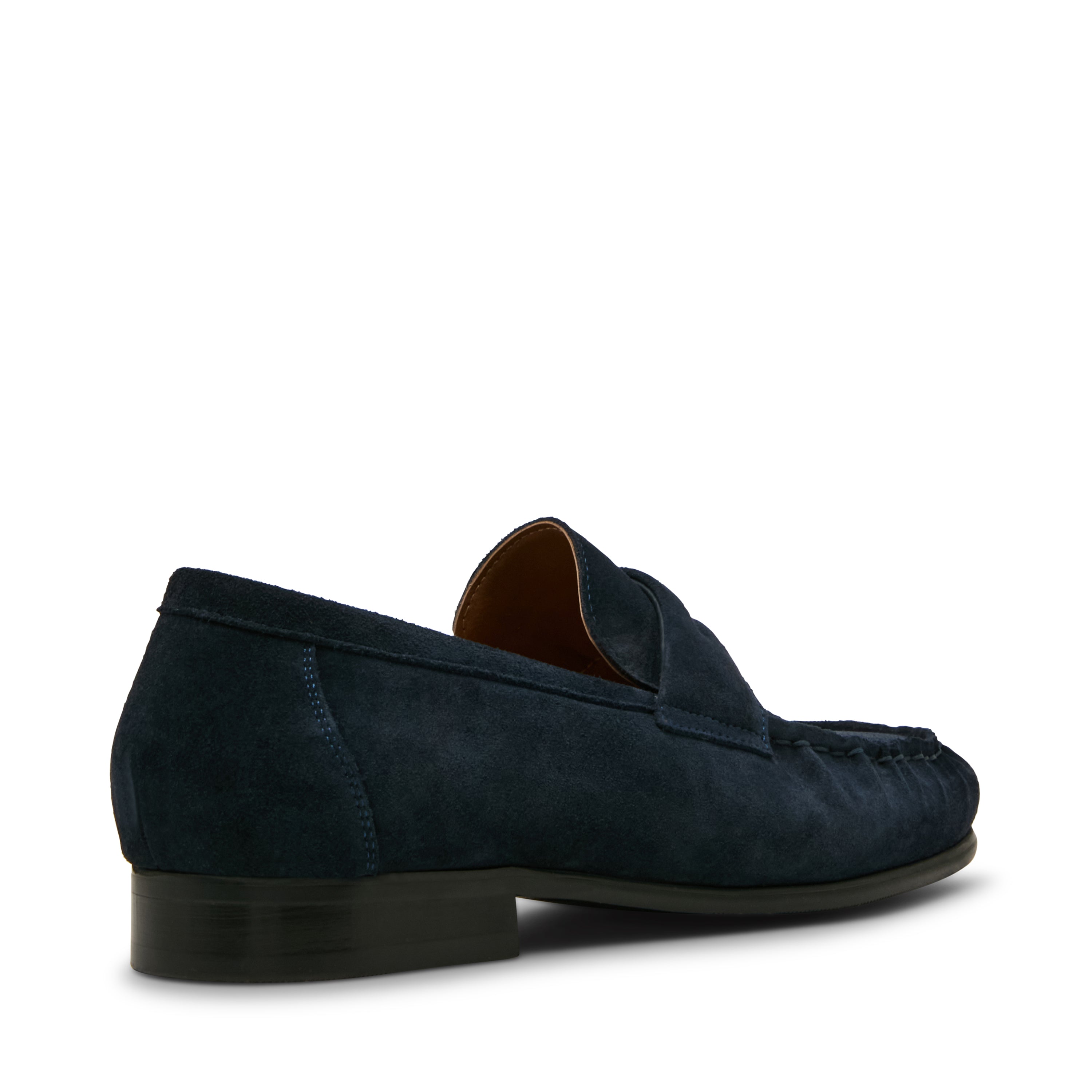 Steve Madden Passage mocassin homme bleu marine suède