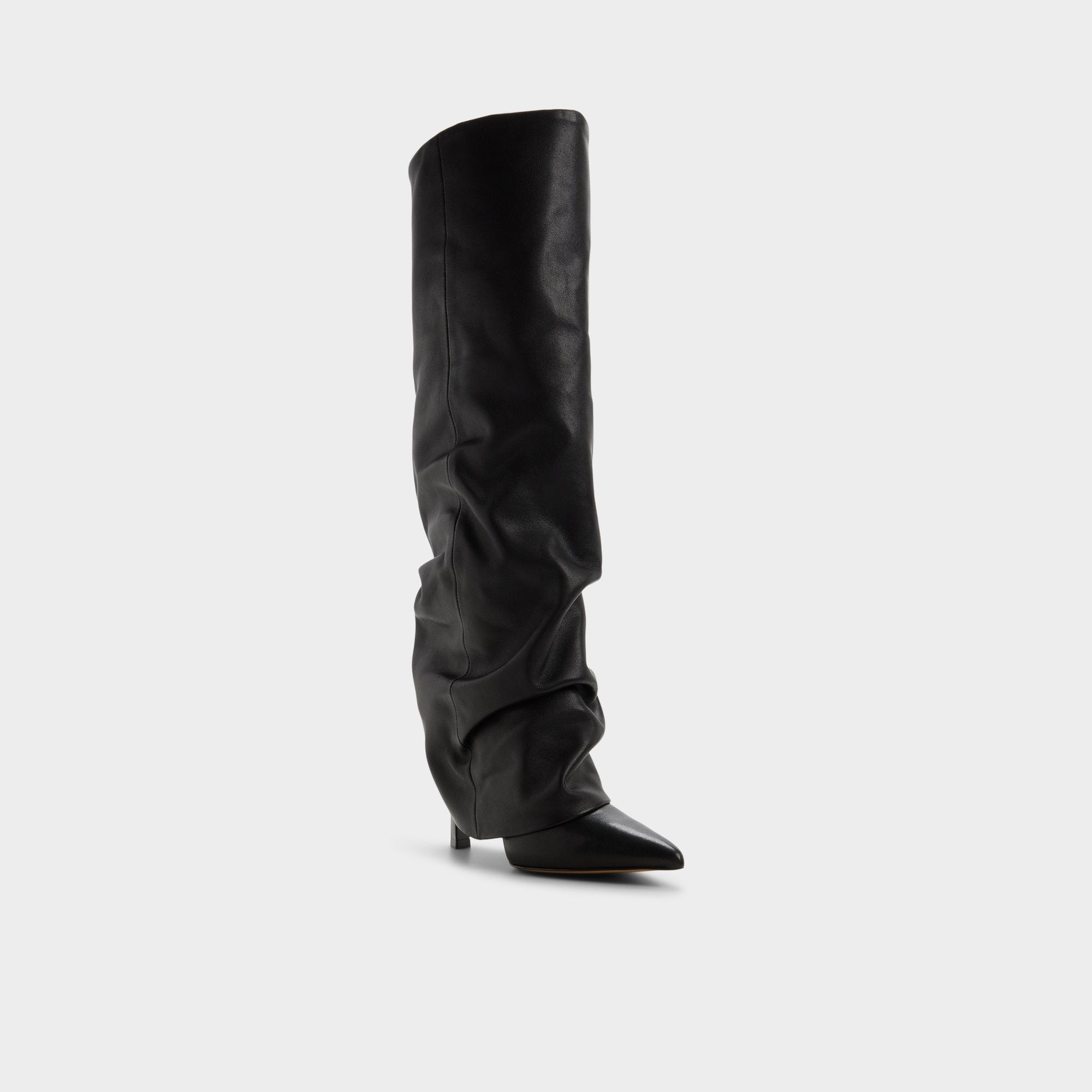 ALDO Enalavia botte haute noire talon plat