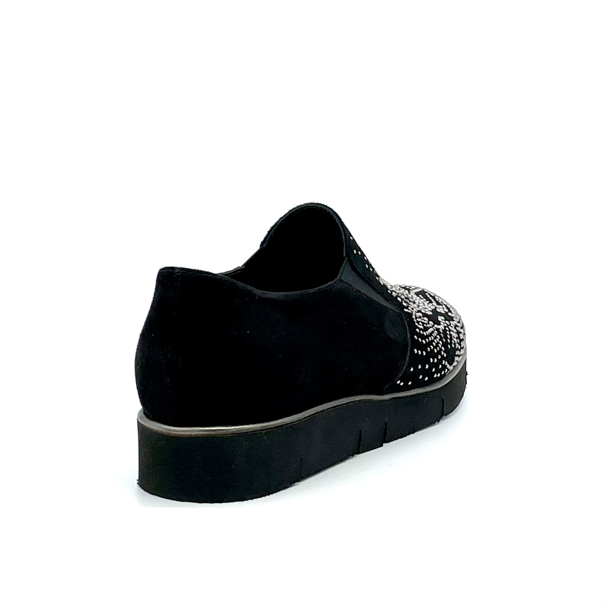 Elata 59530 slip-on noir talon 3 cm