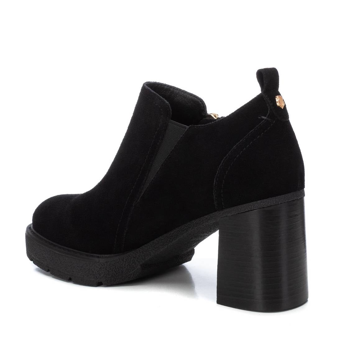 Carmela 16186003 bottine daim noir talon 8 cm