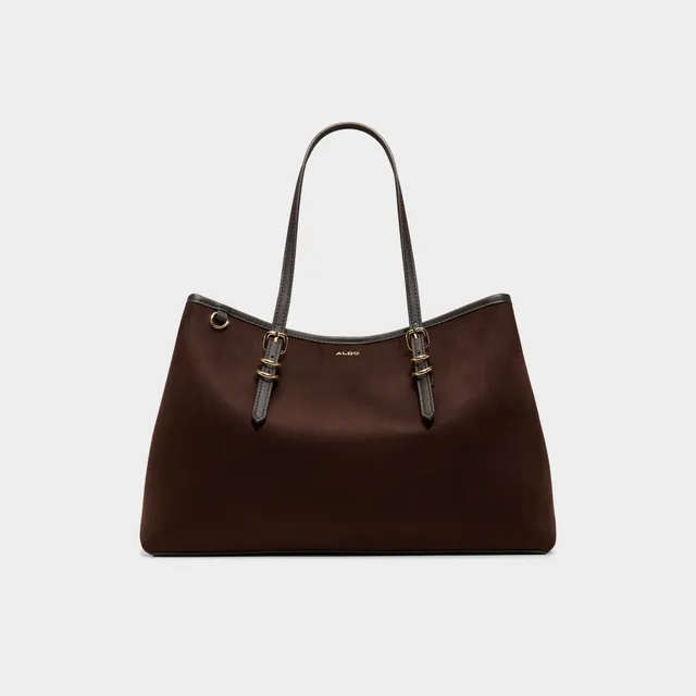 ALDO Isedriaa sac à main marron matelassé tissé
