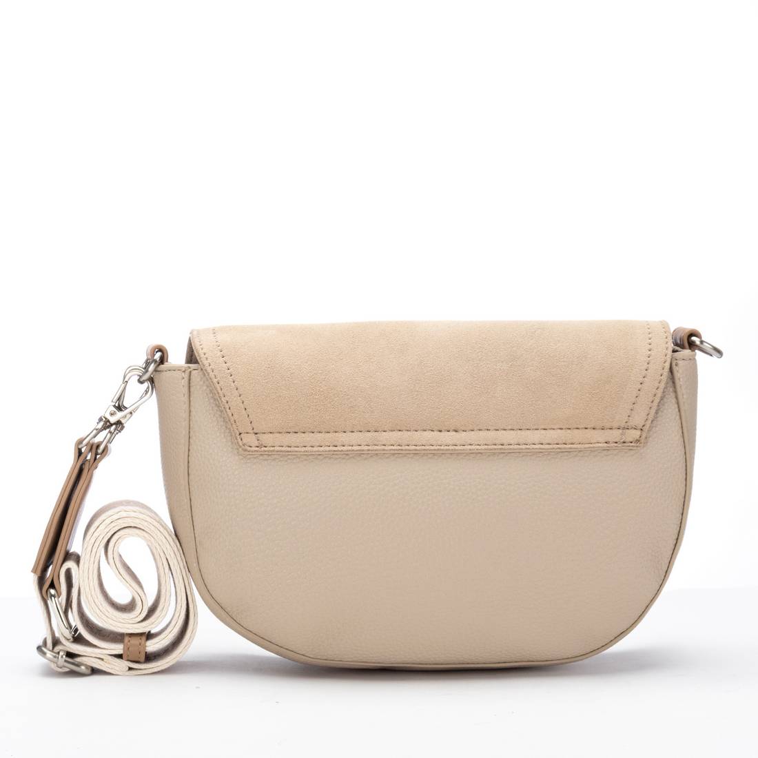 Carmela 18620701 bandoulière femme cuir beige 23 cm