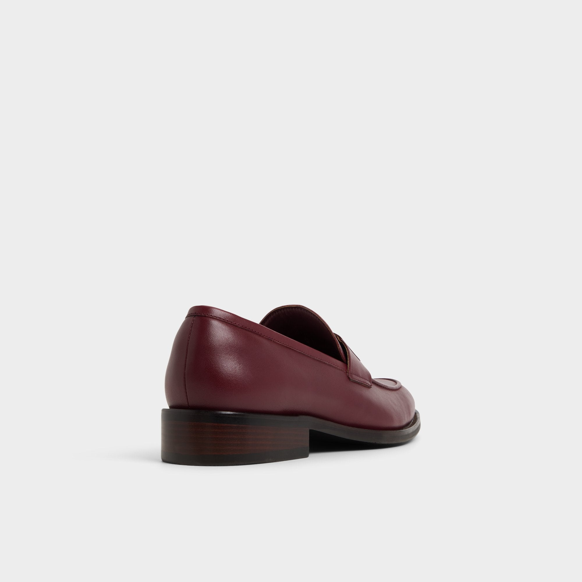 ALDO Beck mocassin cuir bordeaux