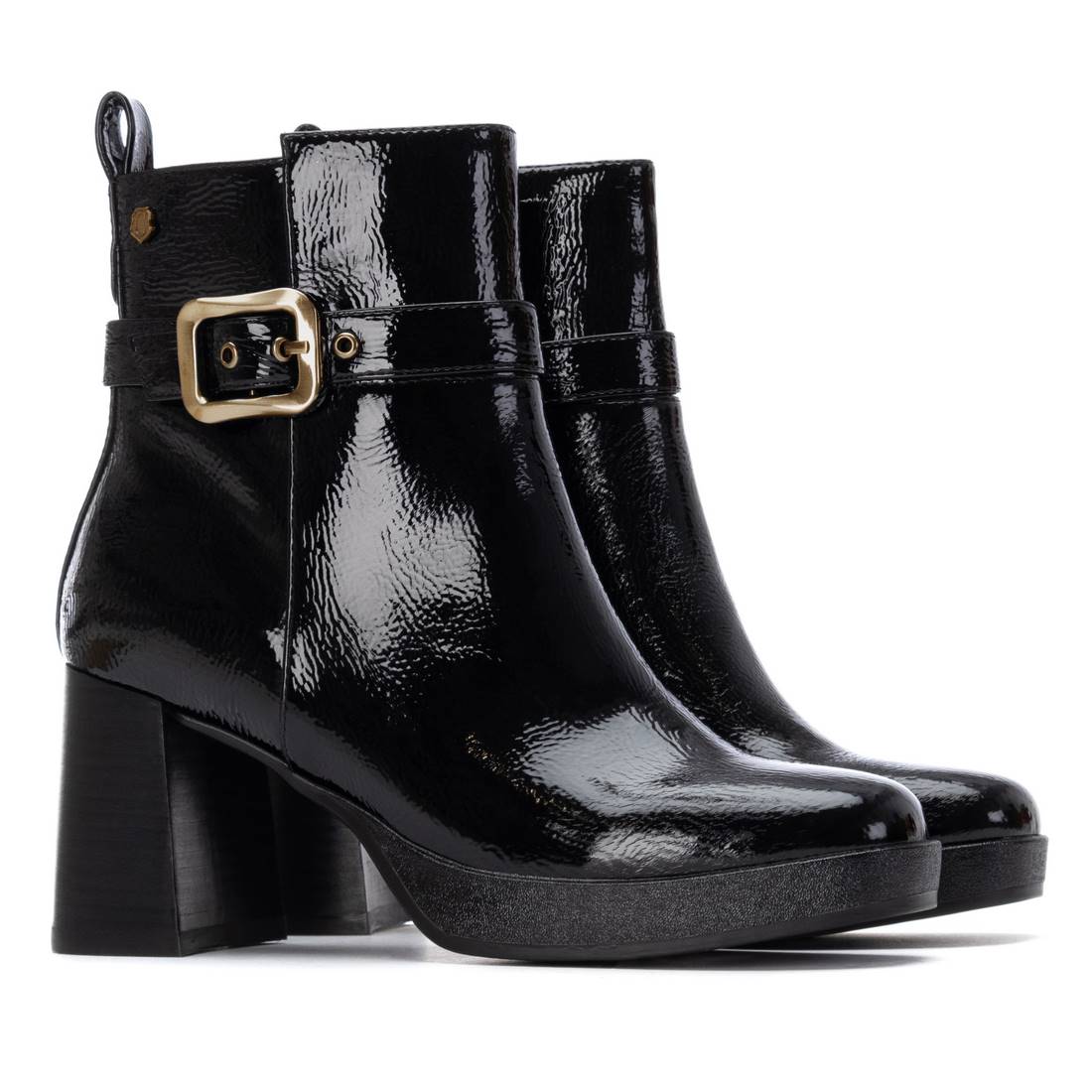 Carmela 16253303 bottines femme noir talon haut habillé
