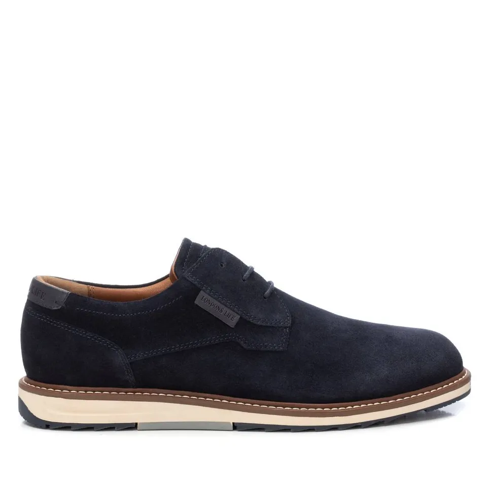 Carmela 16145101 derby cuir bleu homme