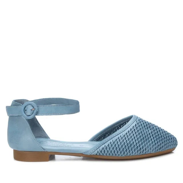 Carmela 16076206 ballerine cuir bleu