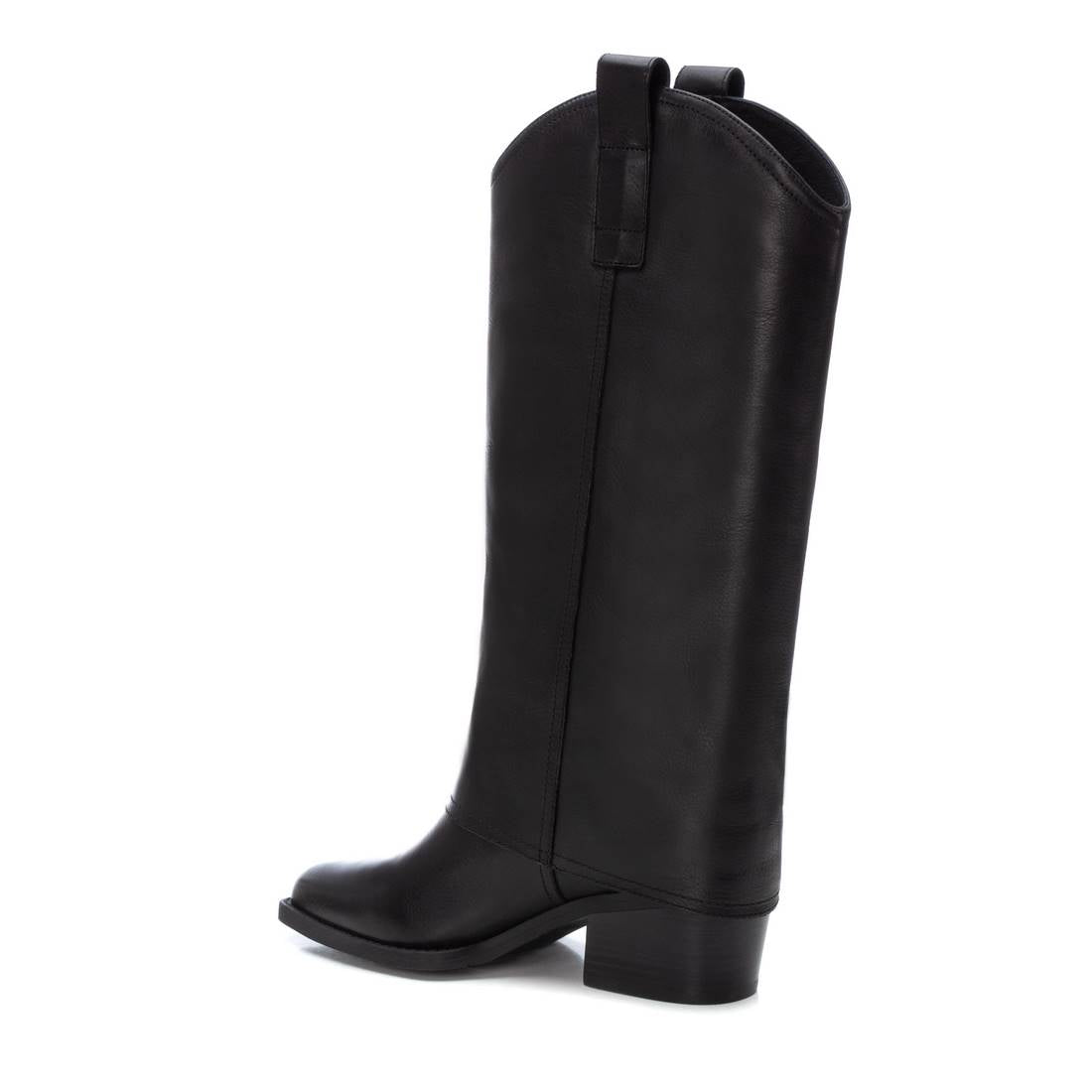 Carmela 16187901 bottes femme noires cuir talon 6 cm