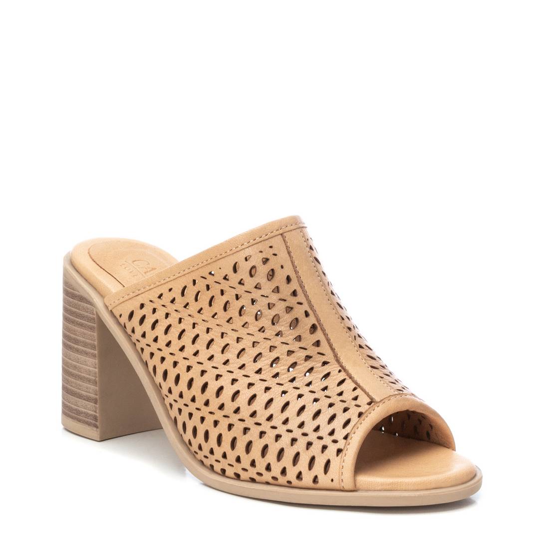 Carmela 16134705 sandale marron cuir talon 8 cm