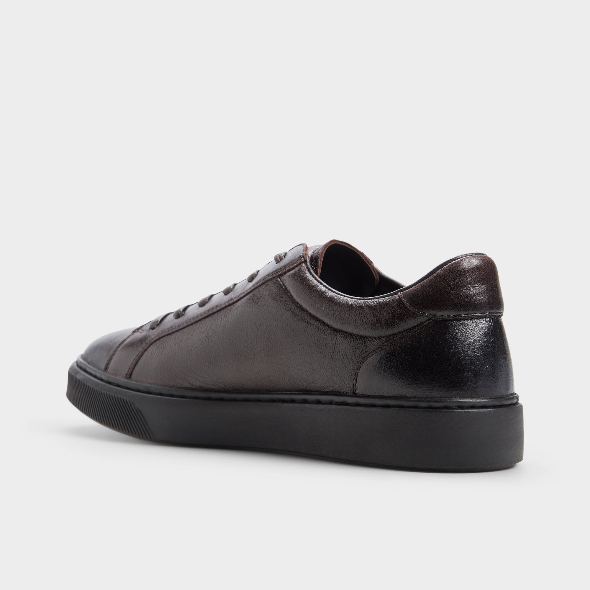Aldo Garett baskets cuir 8 marron