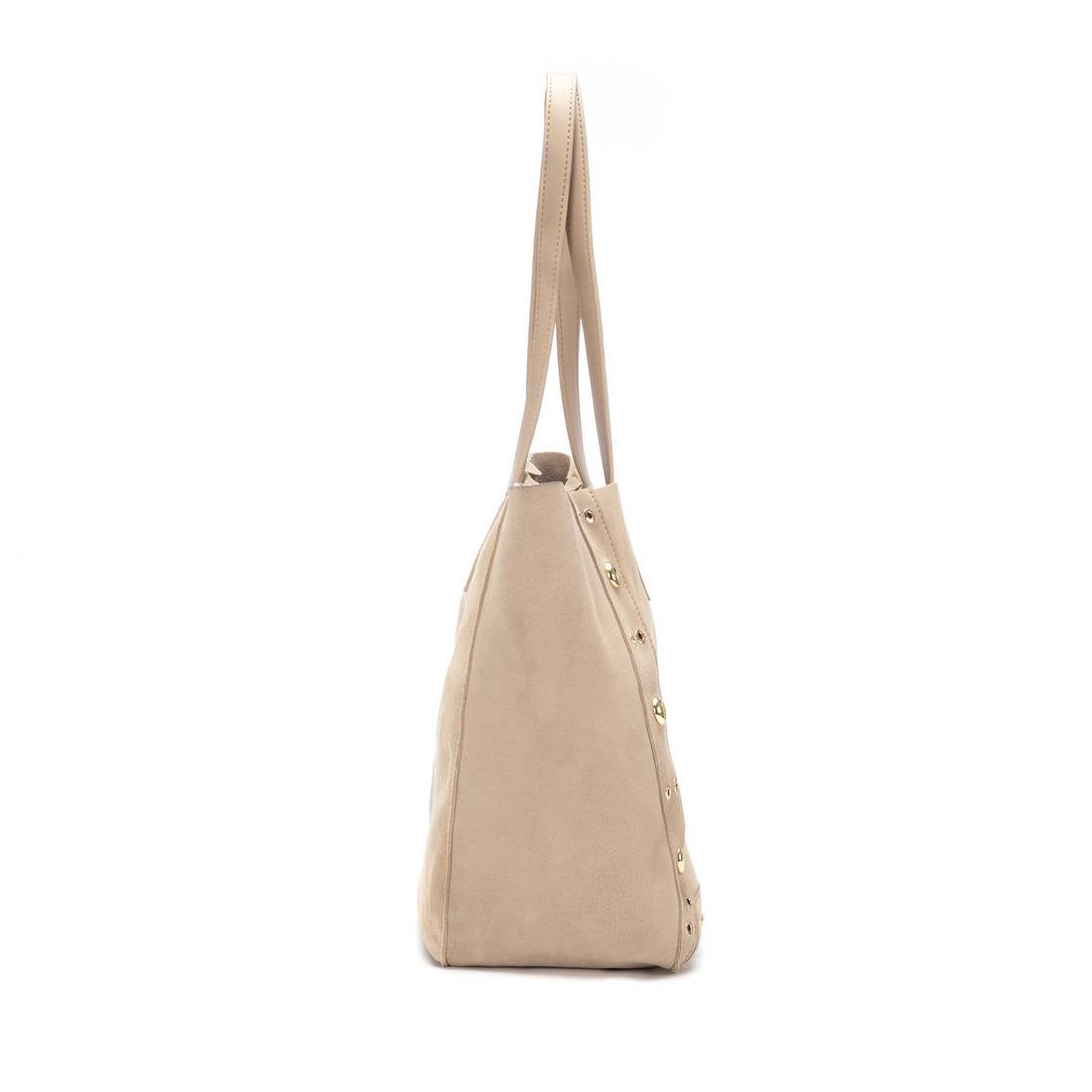 Carmela 18621202 sac épaule cuir marron clip