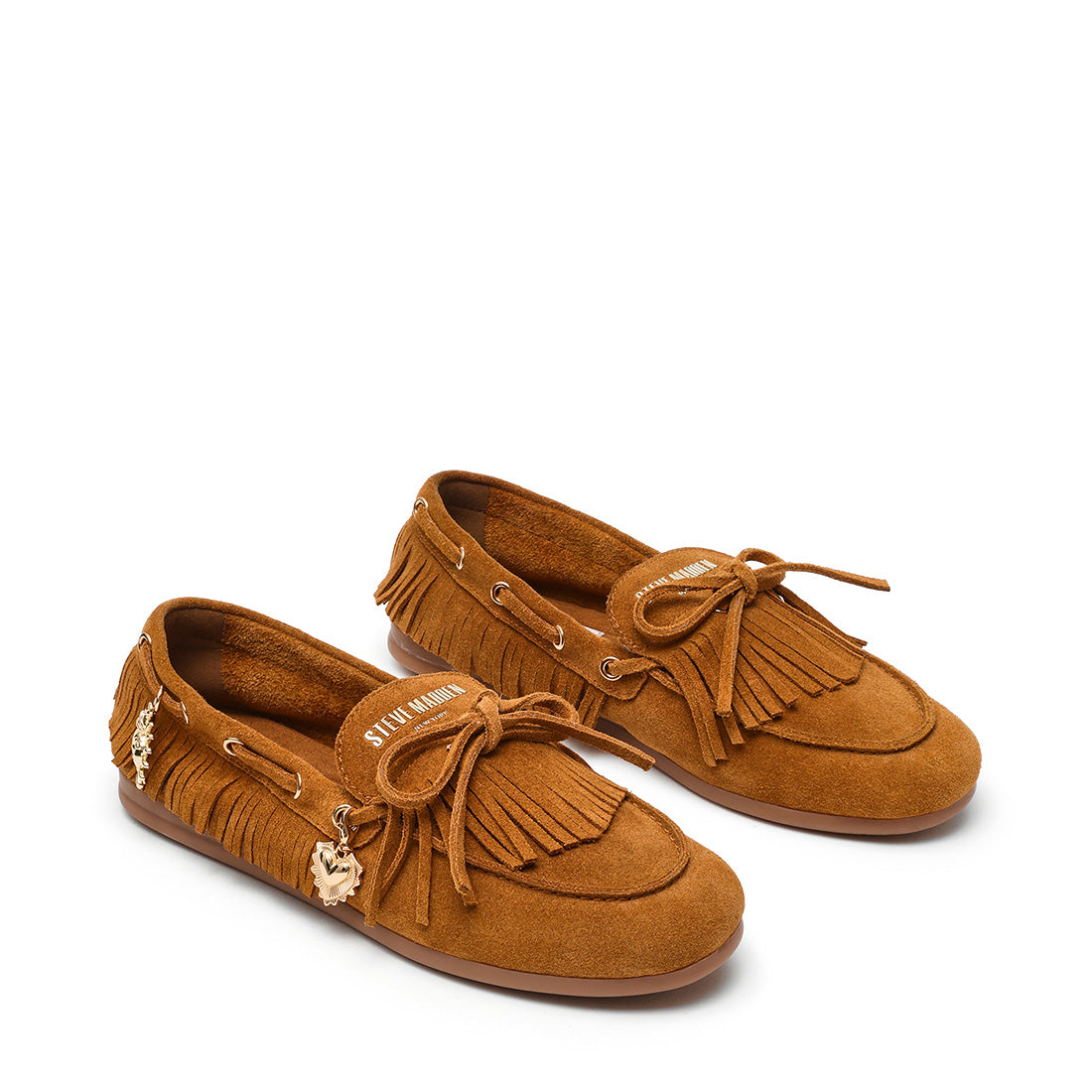 Steve Madden Rascals mocassins tan suede daim