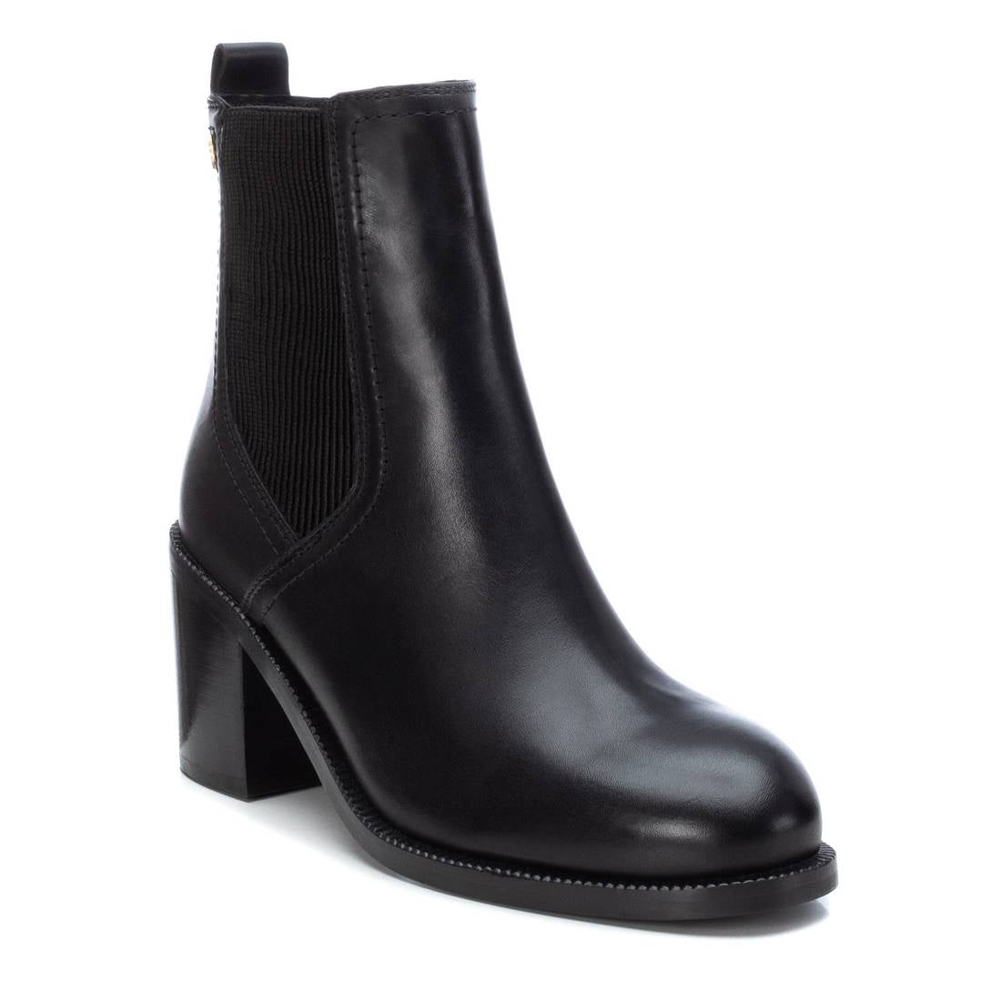 Carmela 16101901 bottines cuir noir talon 7 cm