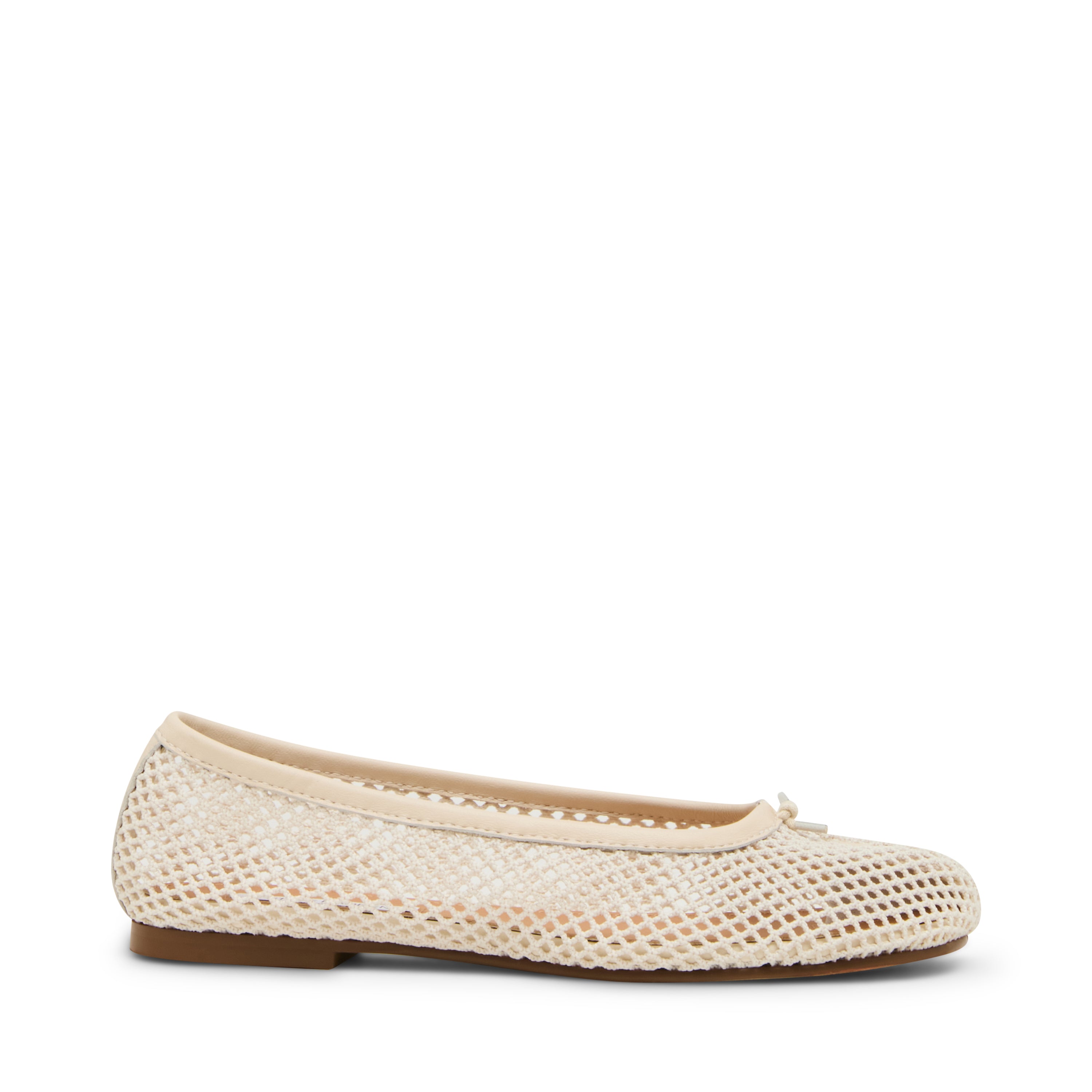 Steve Madden Calico-Mesh ballerines ivoire maille