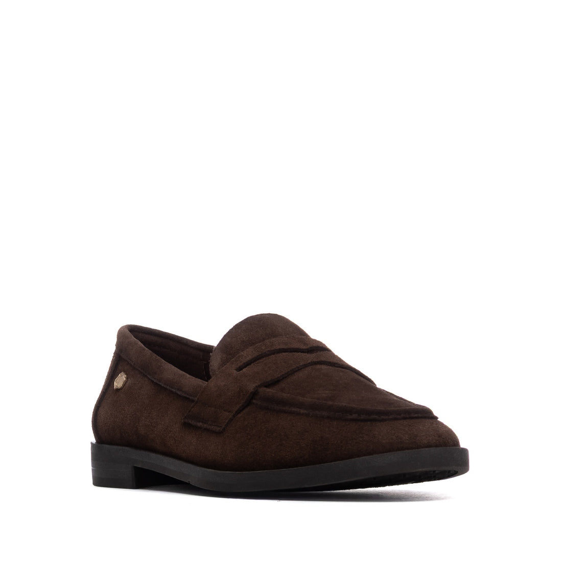 Carmela 16429001 mocassin cuir marron plat confort