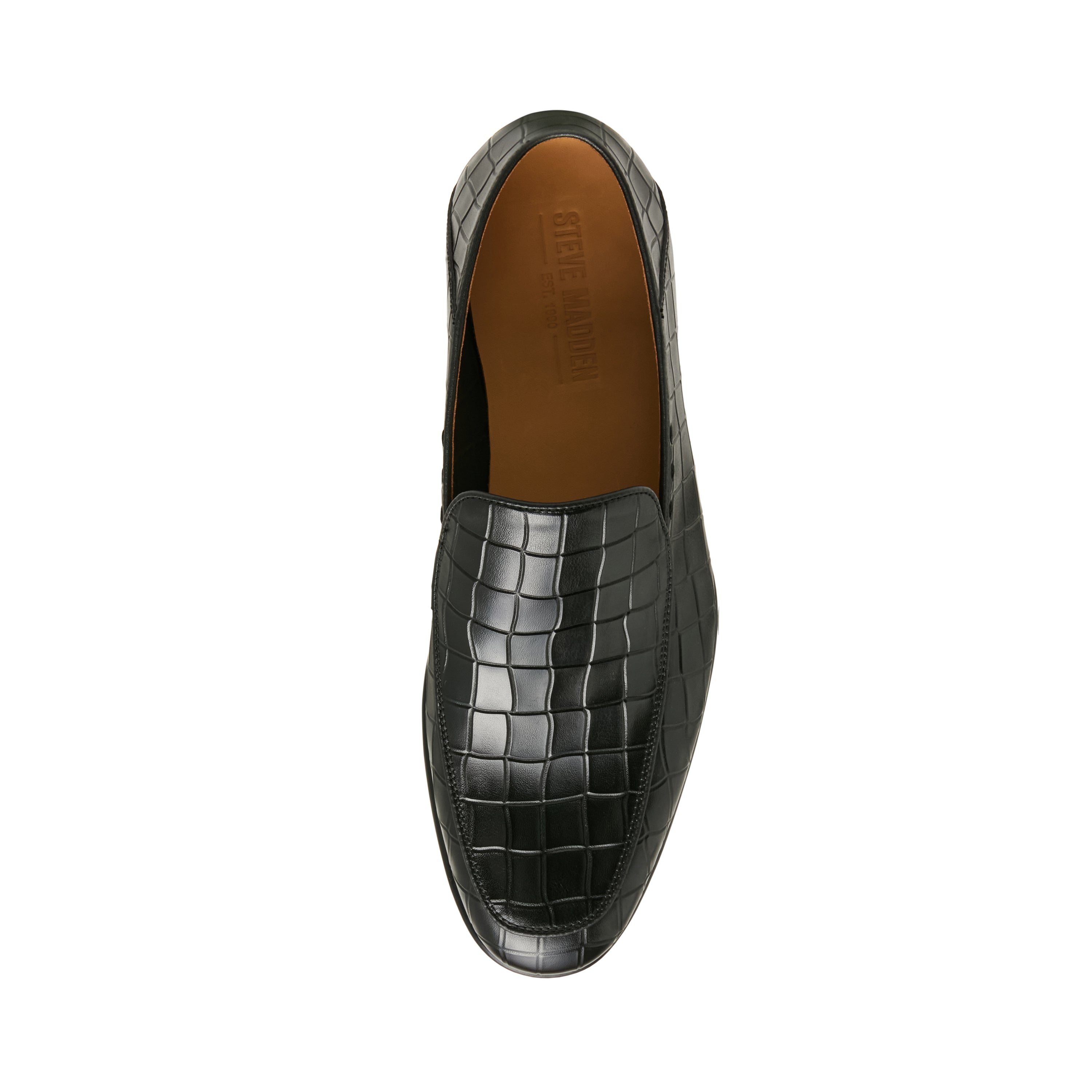 Steve Madden Sutton-C mocassin cuir noir homme