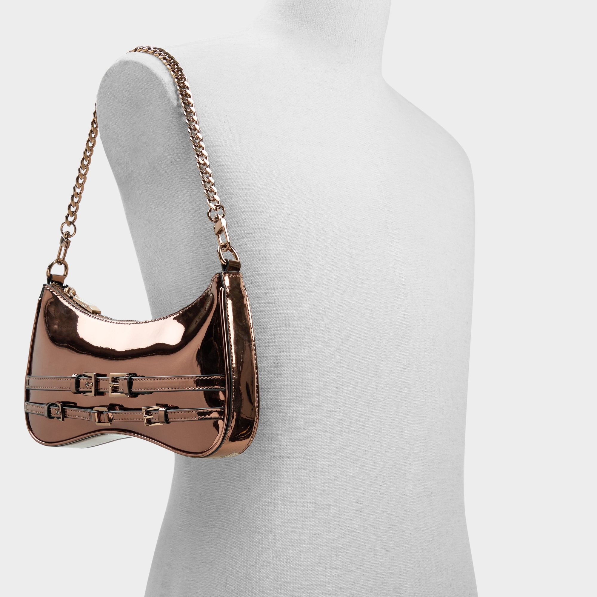 ALDO Jaymeex sac bandoulière métallisé