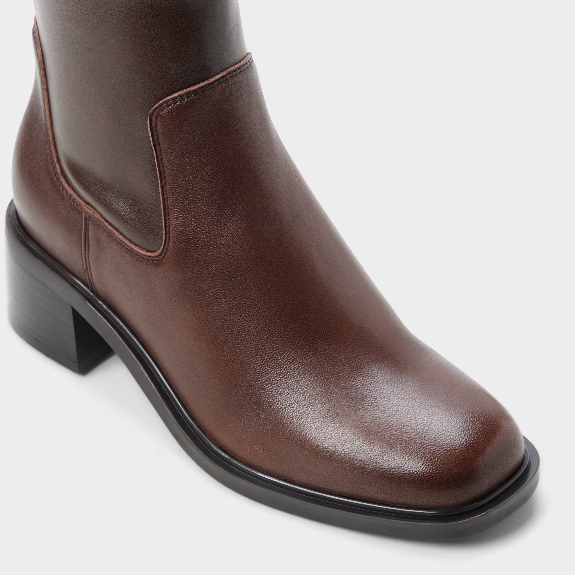 ALDO Tywyn bottes marron cuir femme