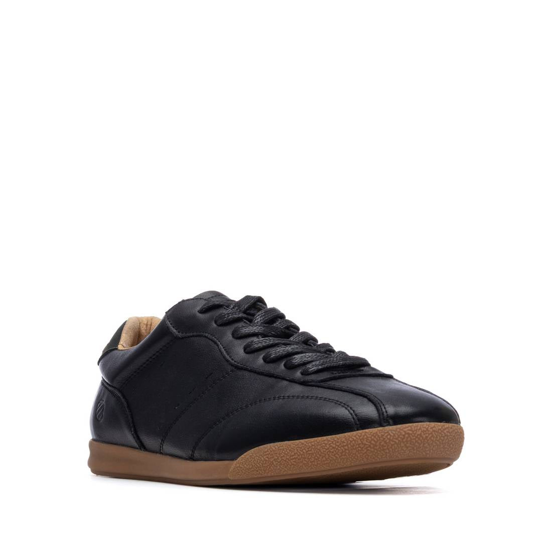 Carmela 16390203 basket homme cuir noir lacets