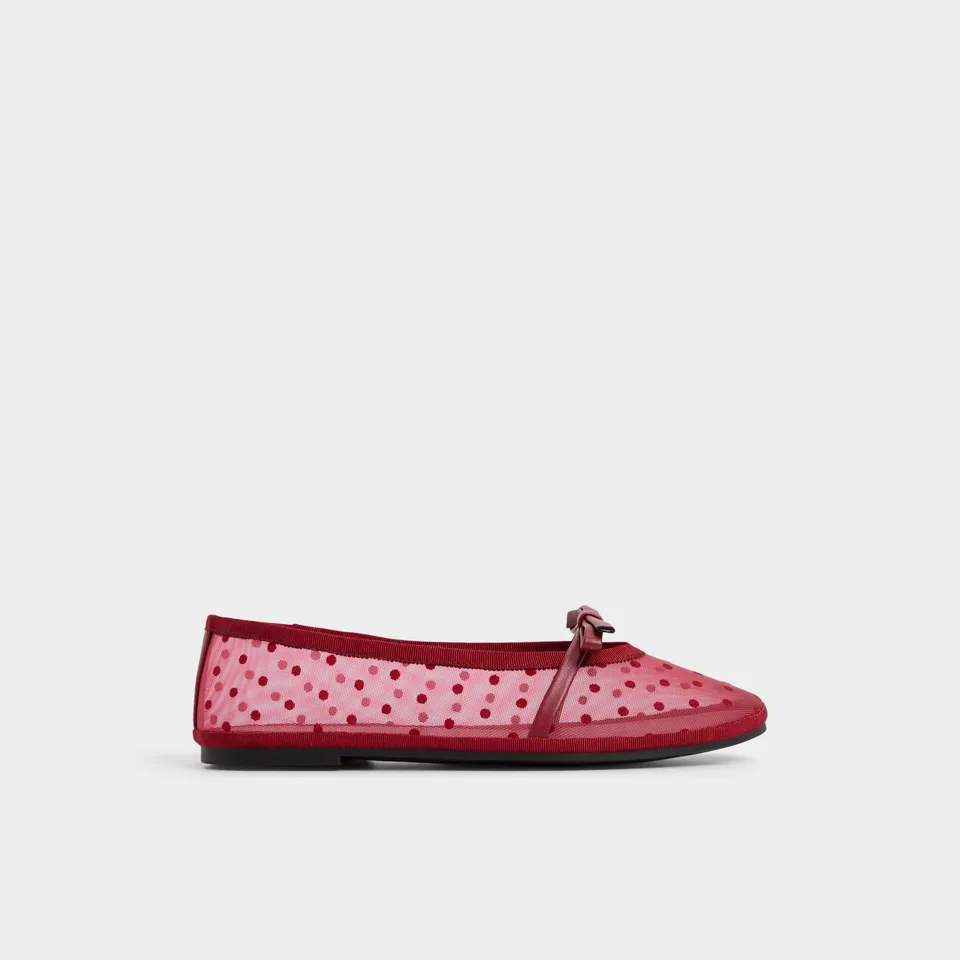 ALDO Aurabella ballerines mesh cerise