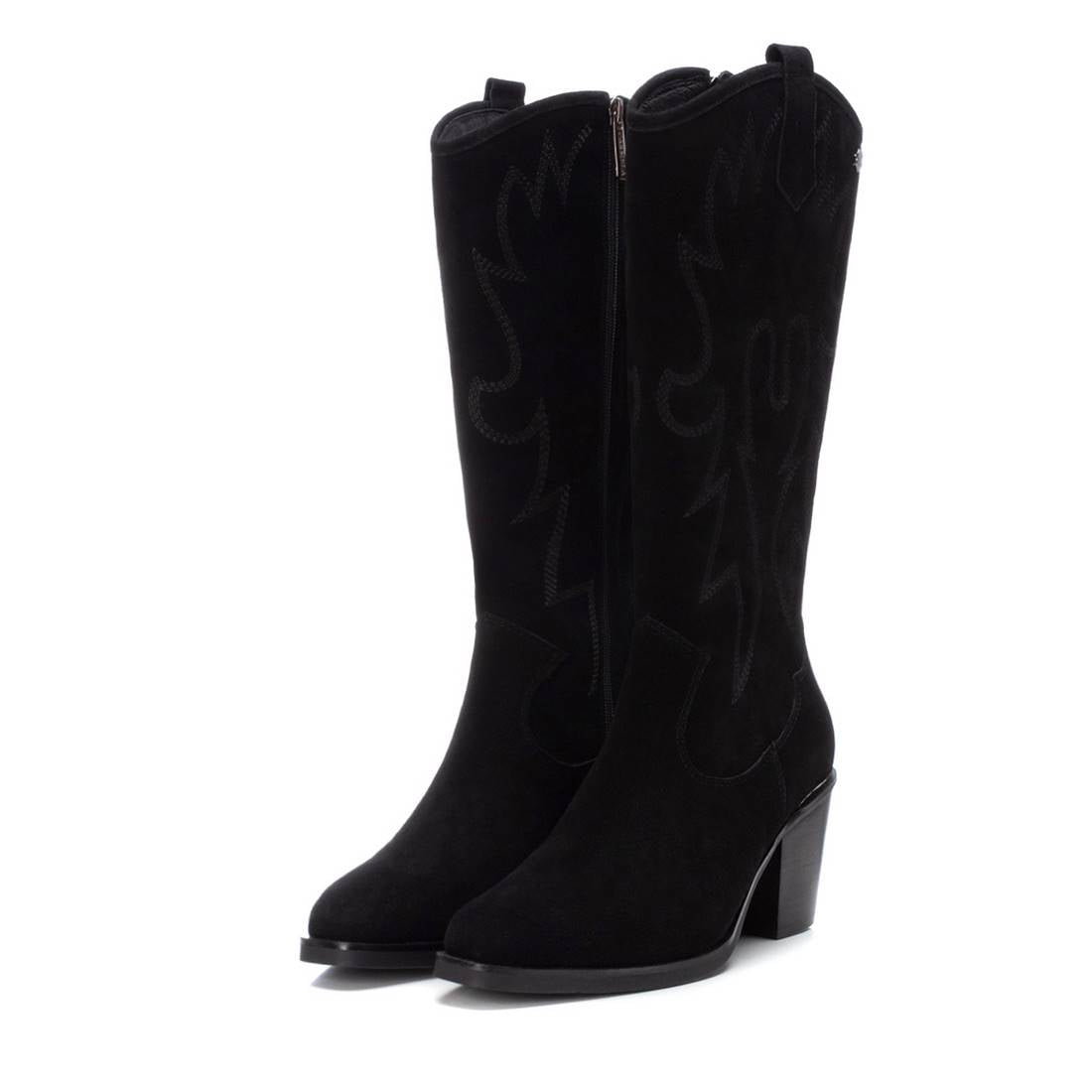 Carmela 16112201 botte femme noir santiag 7 cm