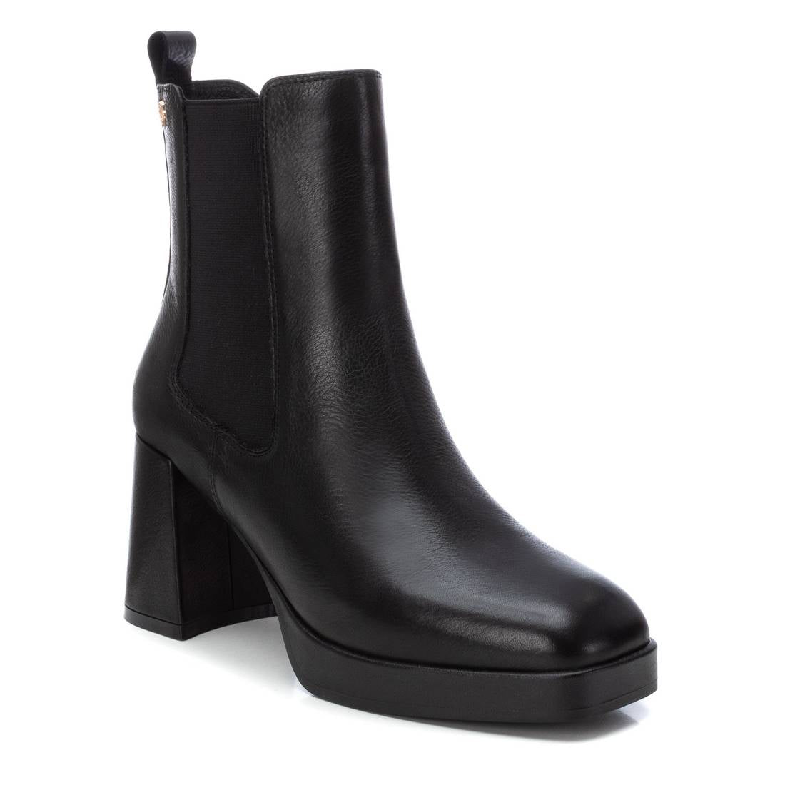 Carmela 16184801 bottine chelsea noire talon 8 cm