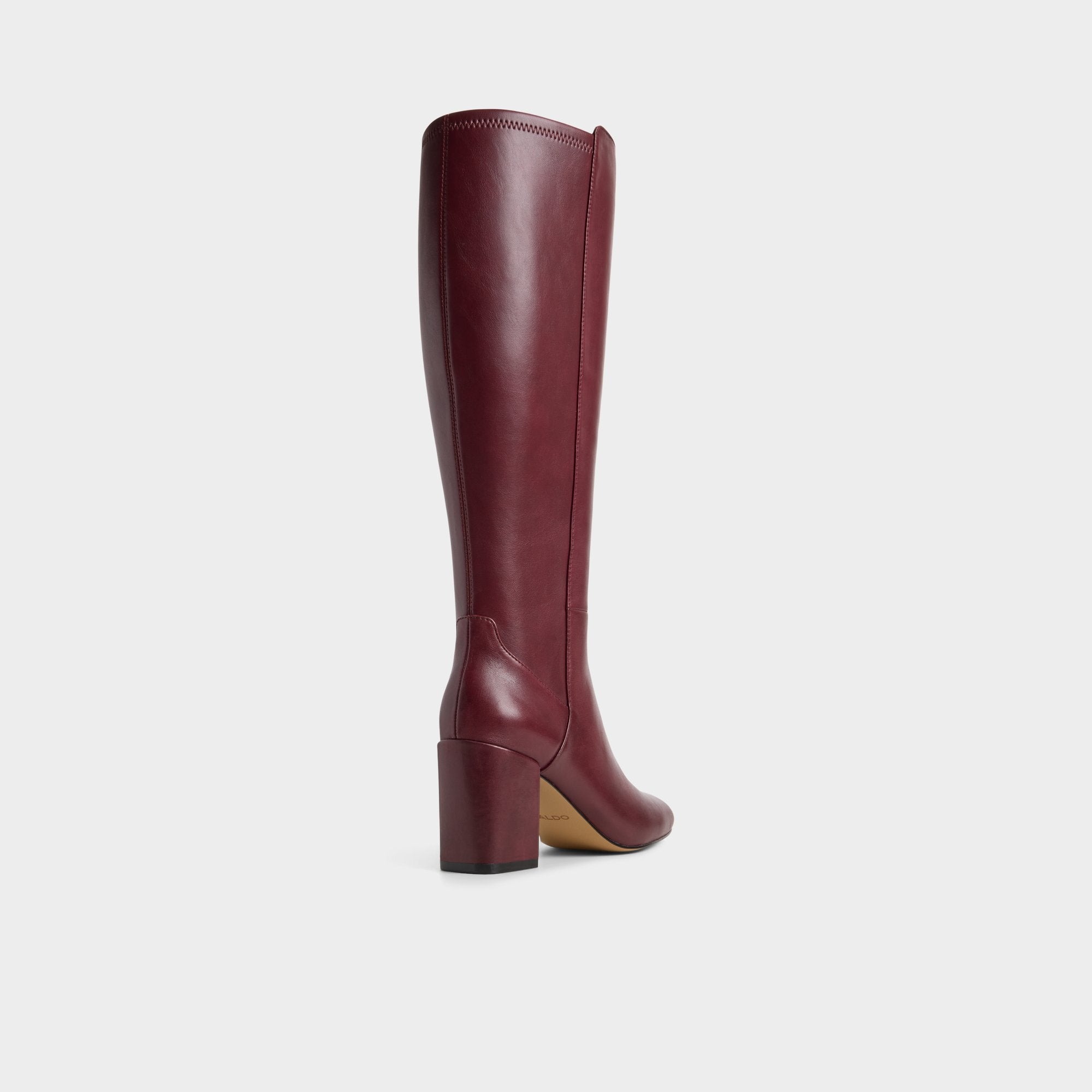 ALDO Satori-wc bottes bordeaux talon bloc mollet large