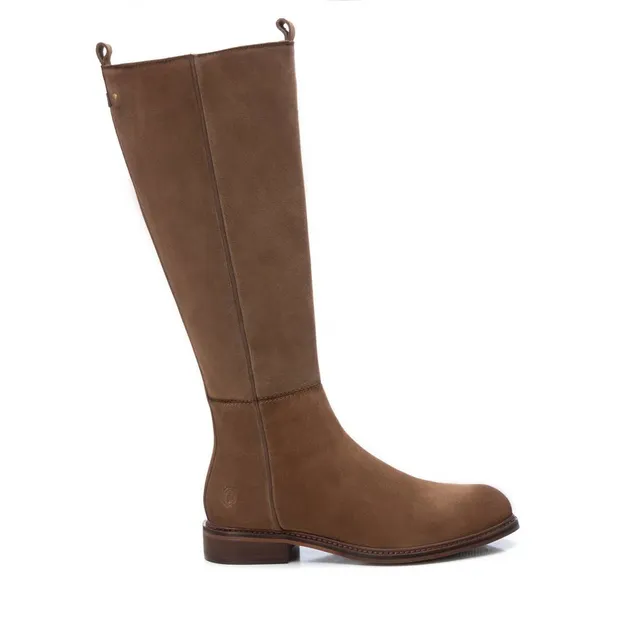 Carmela 16097802 bottes cuir marron plates 38 cm