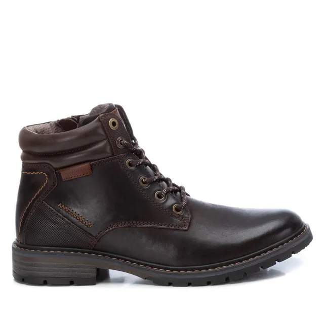 Carmela 16099301 bottines homme marron cuir zip