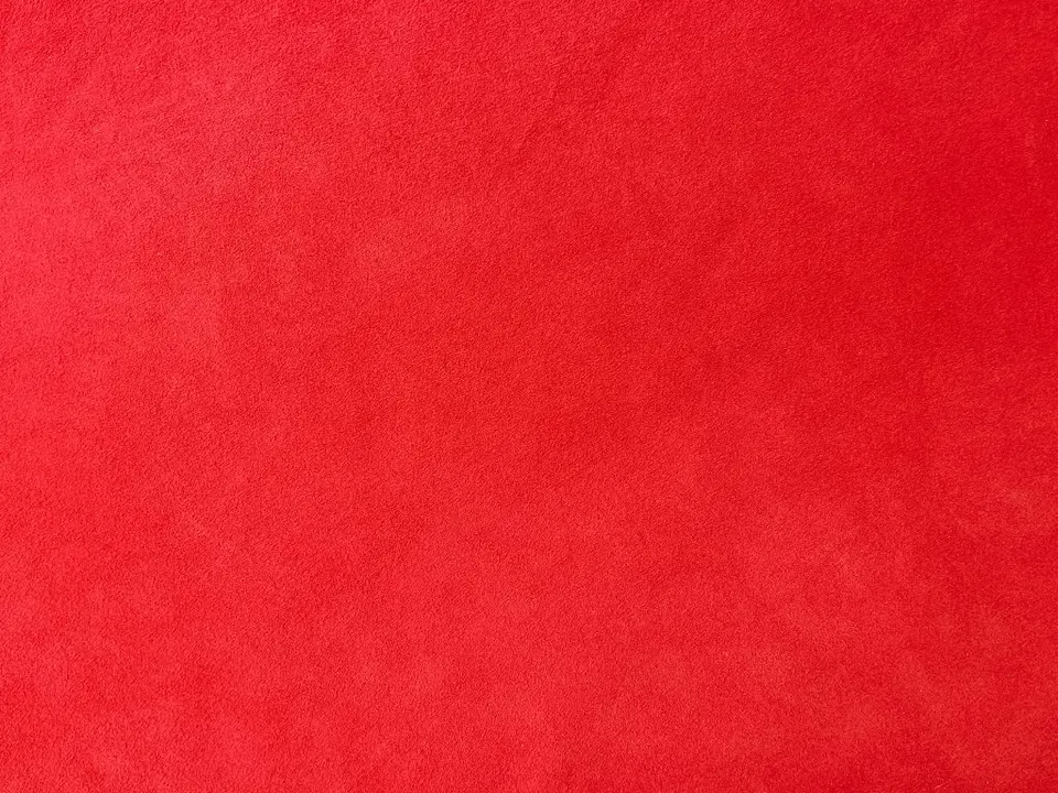 Dessine Moi Un Soulier Velours rouge échantillon matière velours