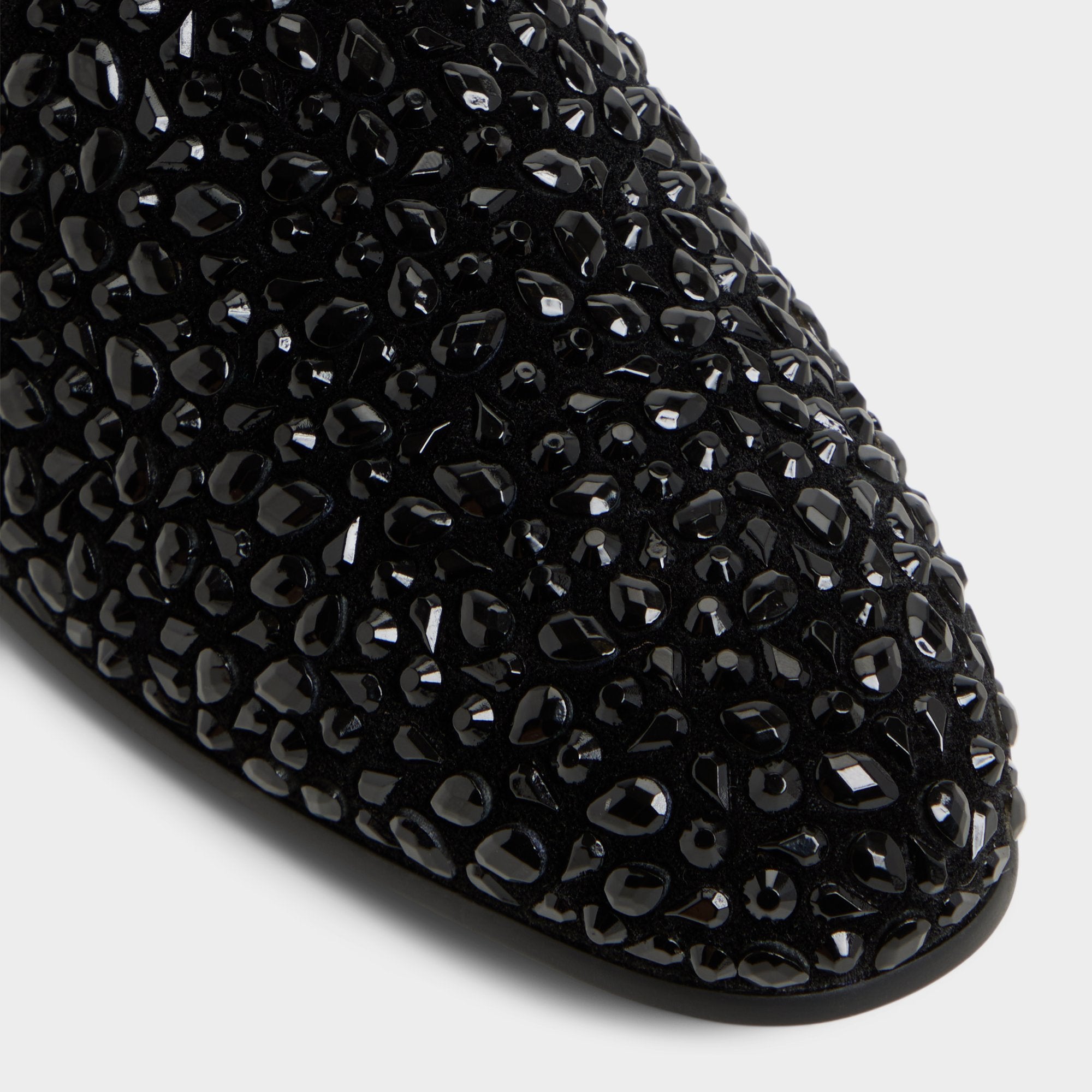 ALDO Lux Mocassins Homme Cuir Noir Clous