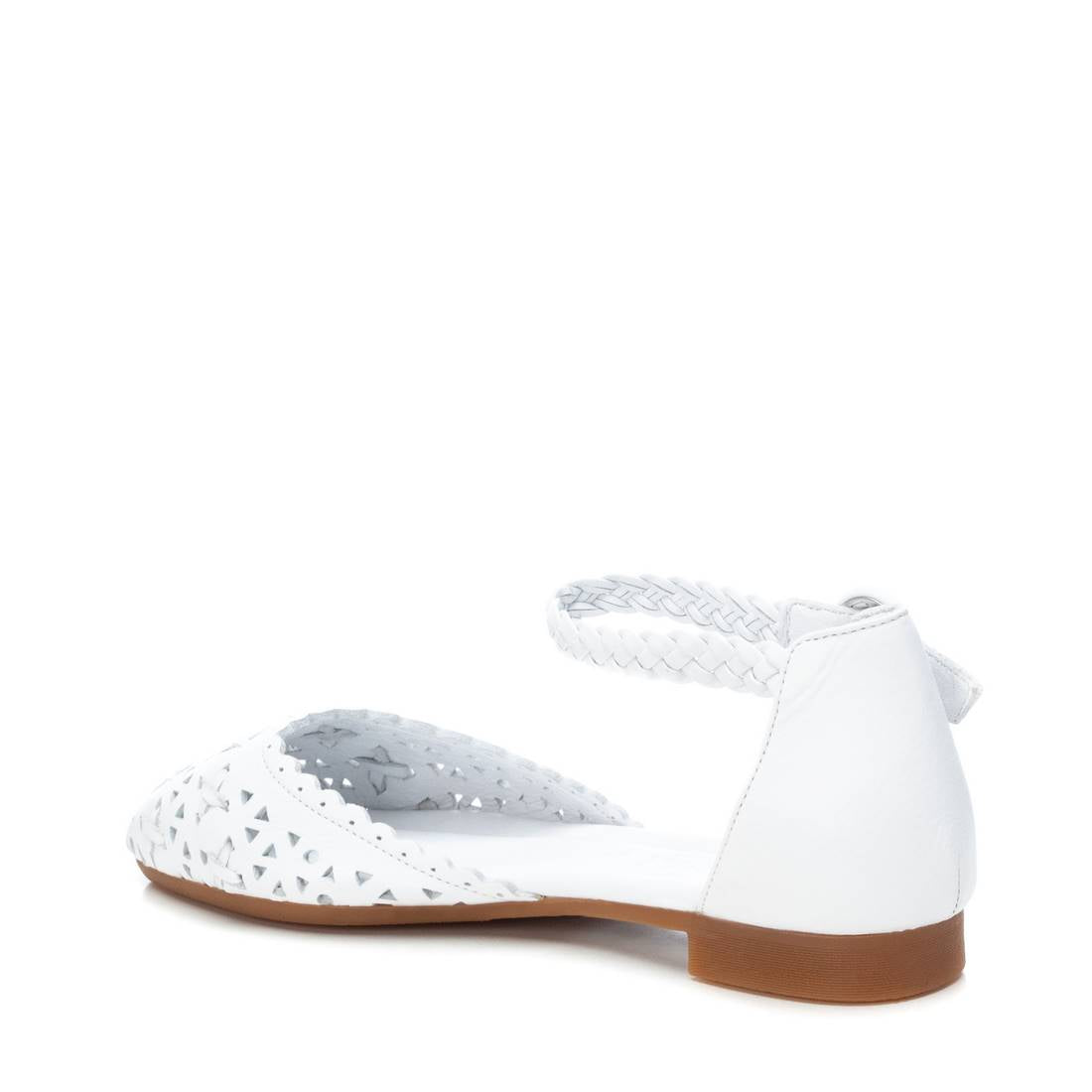 Carmela 16067101 ballerines cuir blanc ajouré