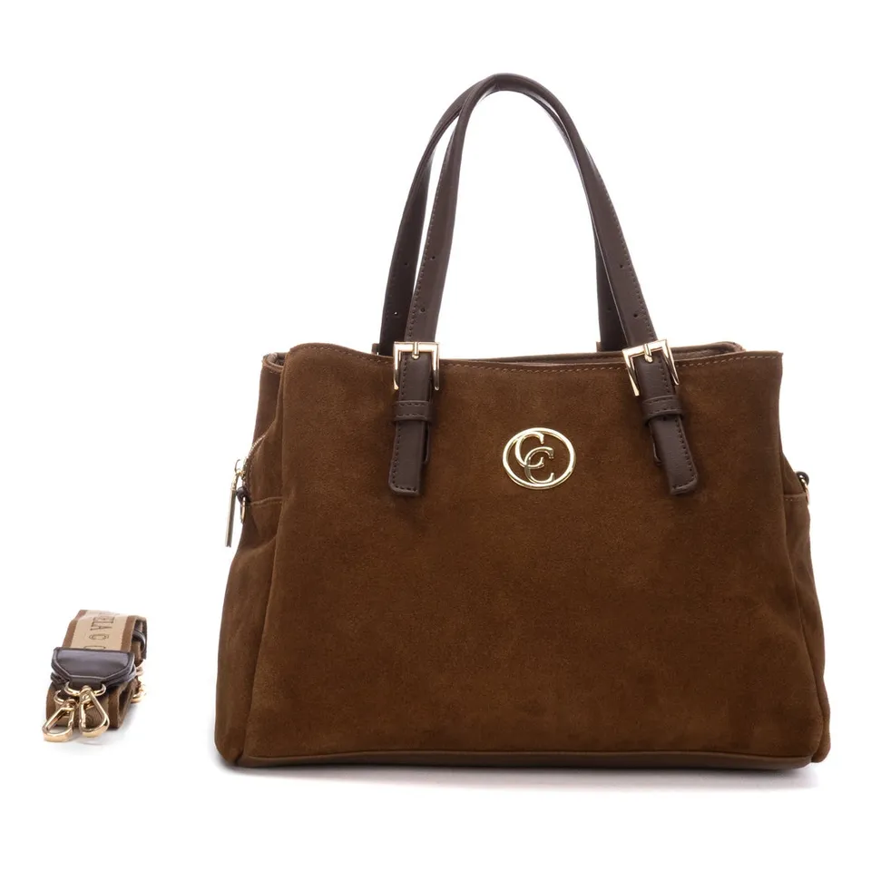 Carmela 18623302 sac femme cuir camel mallette