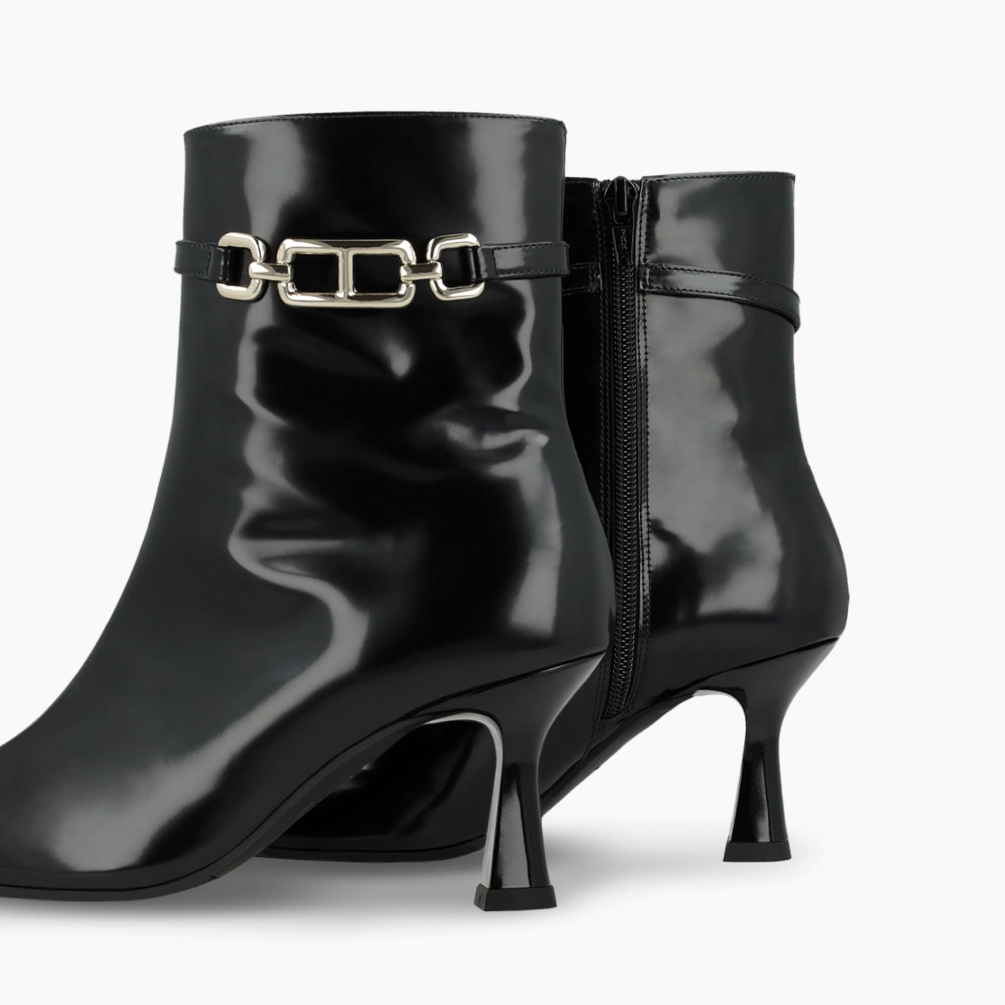 LODI GOMINOLA-P bottines noires cuir femme