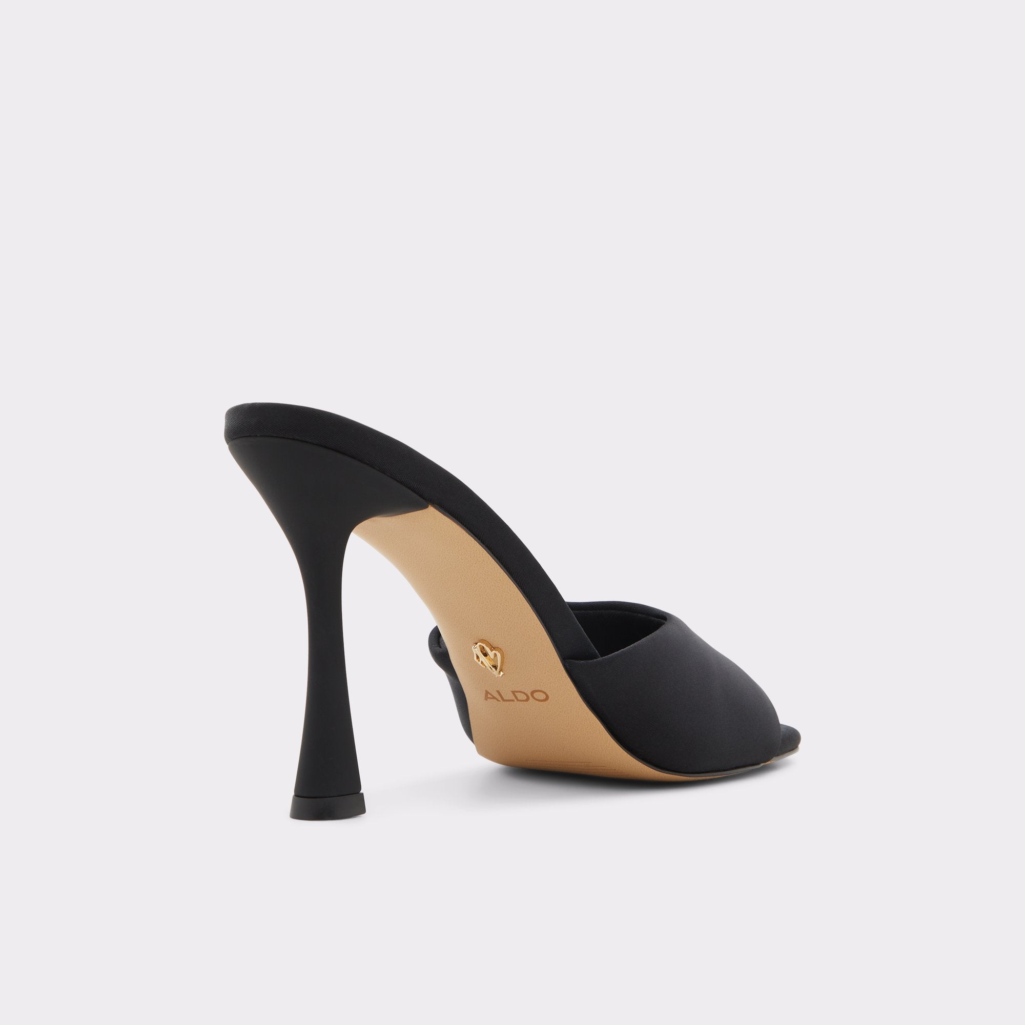 ALDO Evadalia mules noires talon aiguille