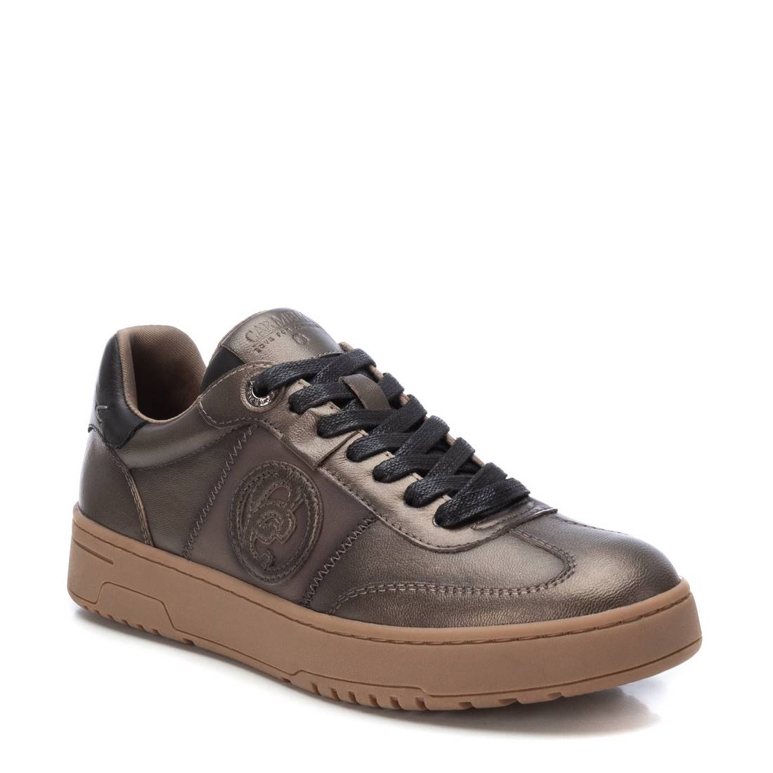 Carmela 16195704 baskets femme cuir gris semelle