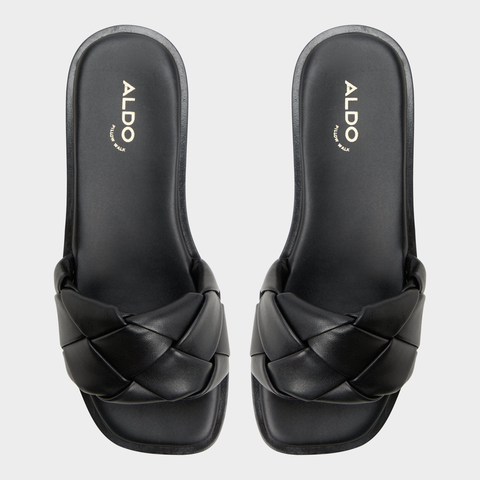 ALDO Esterelle sandales plates confort noir