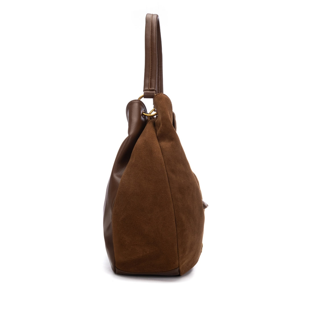 Carmela 18623901 sac femme camel cuir suédé