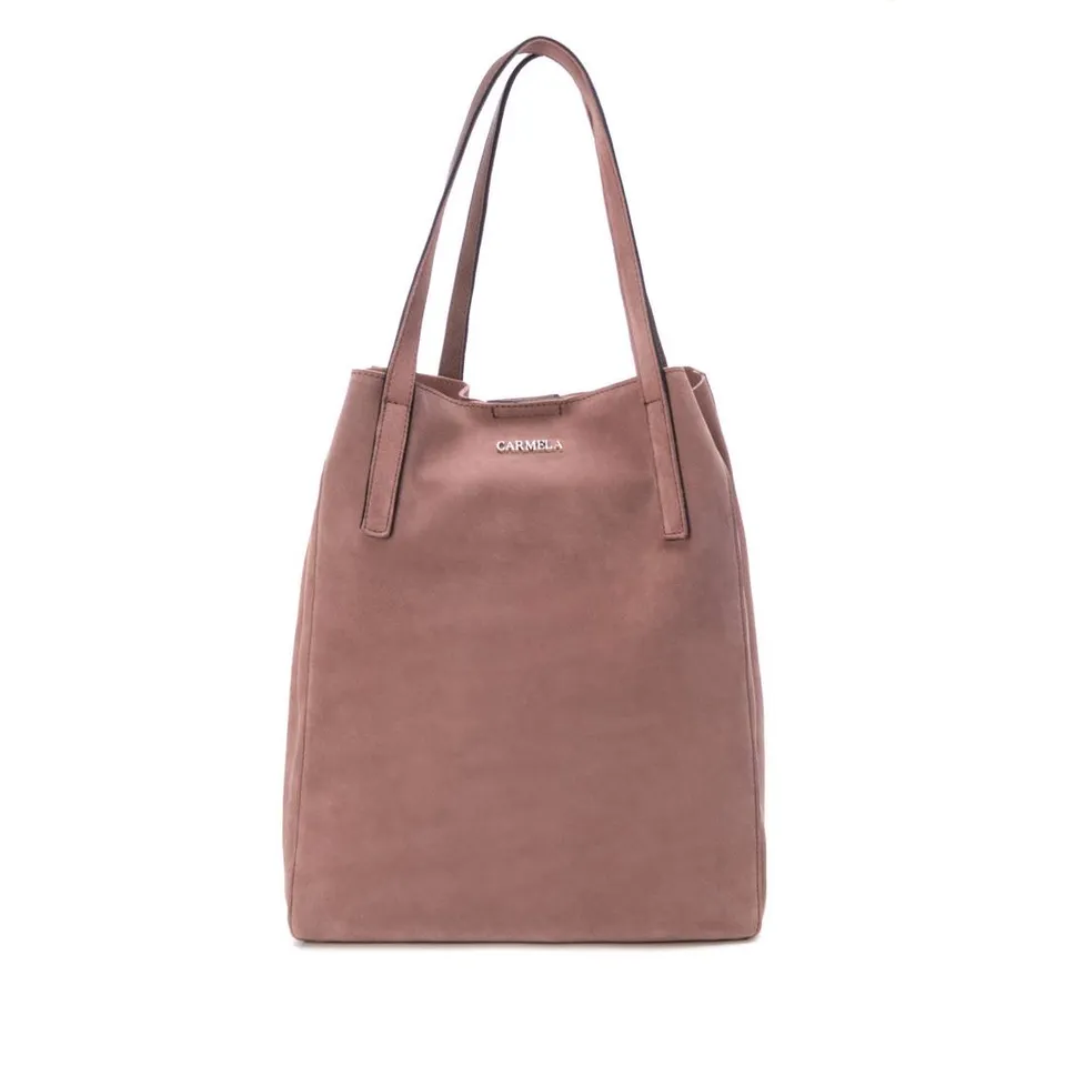 Carmela 18602208 sac shopper suède marron 37x44cm