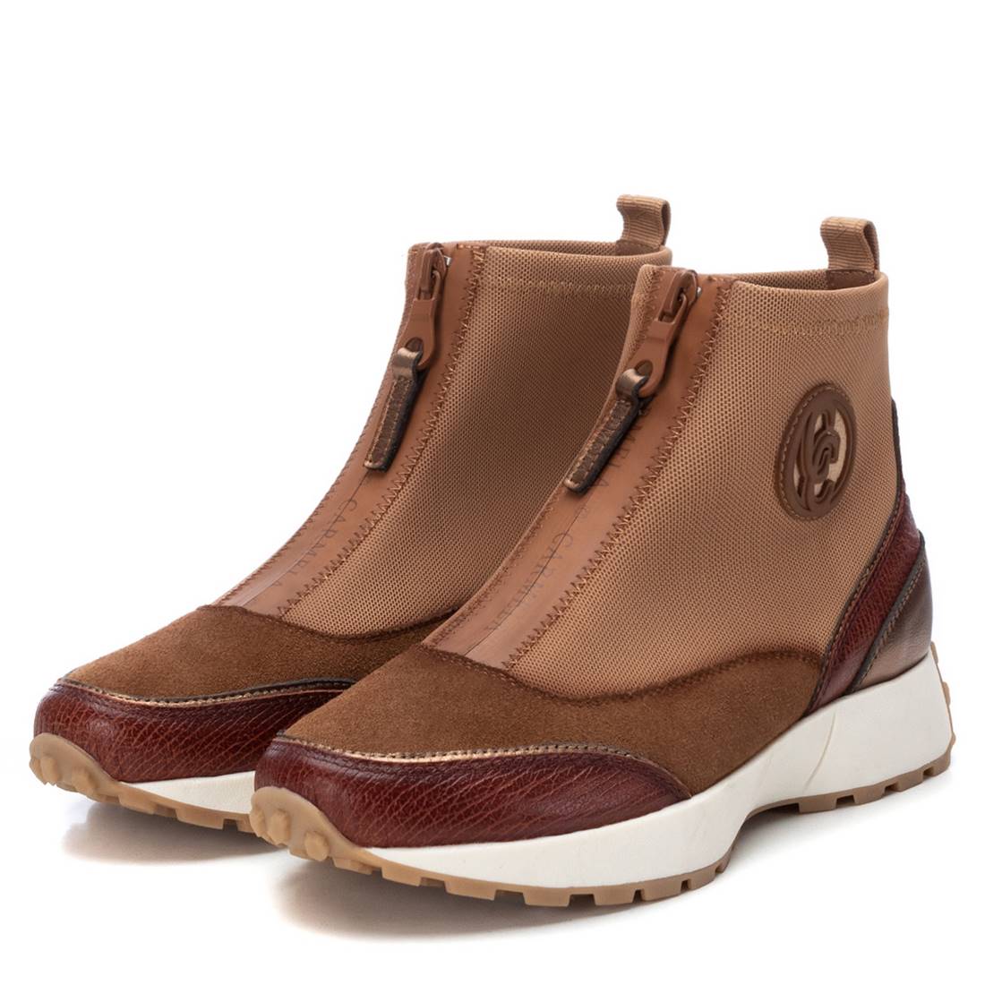 Carmela 16120405 basket montante marron femme