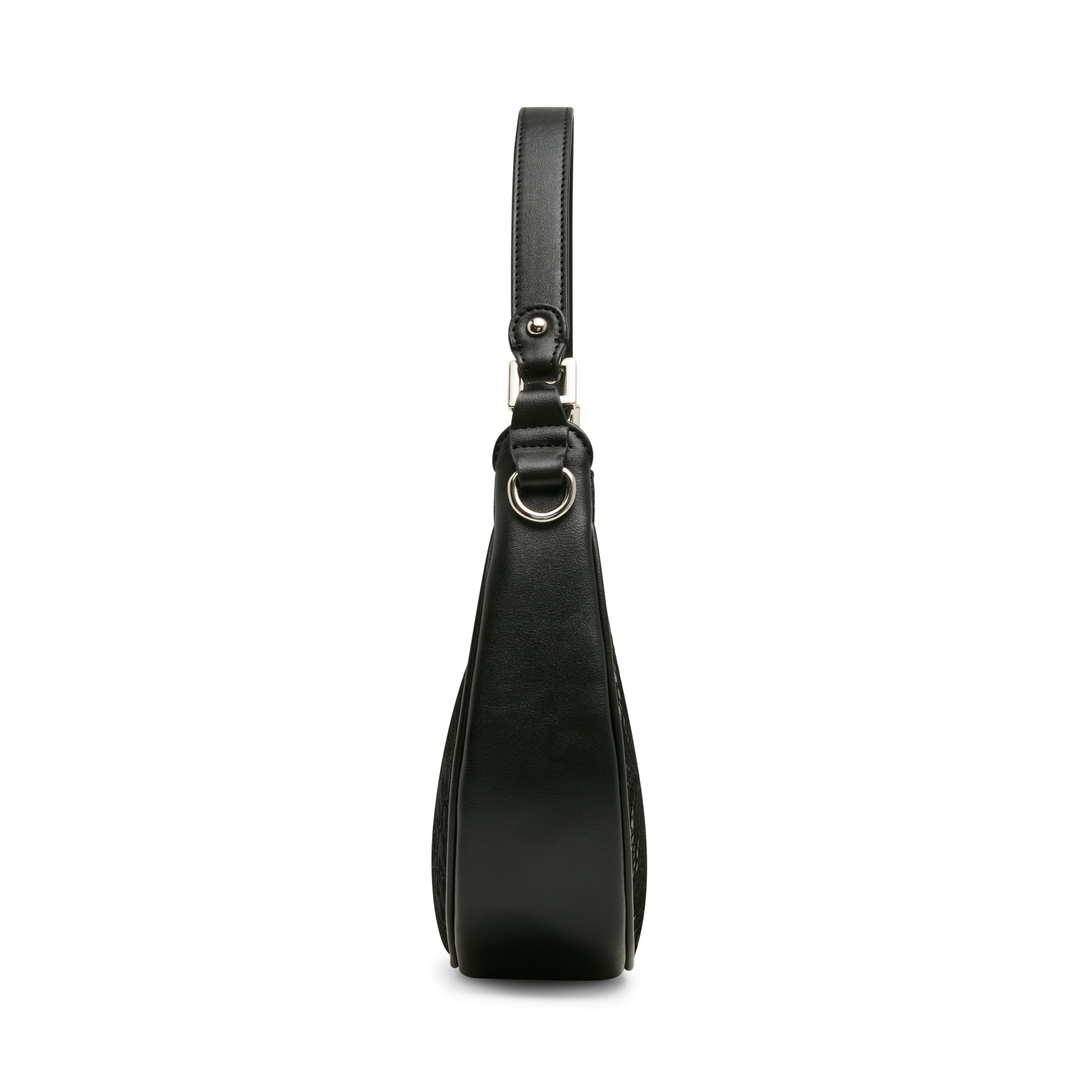 Steve Madden Bamour-L sac épaule noir zippé 25 cm